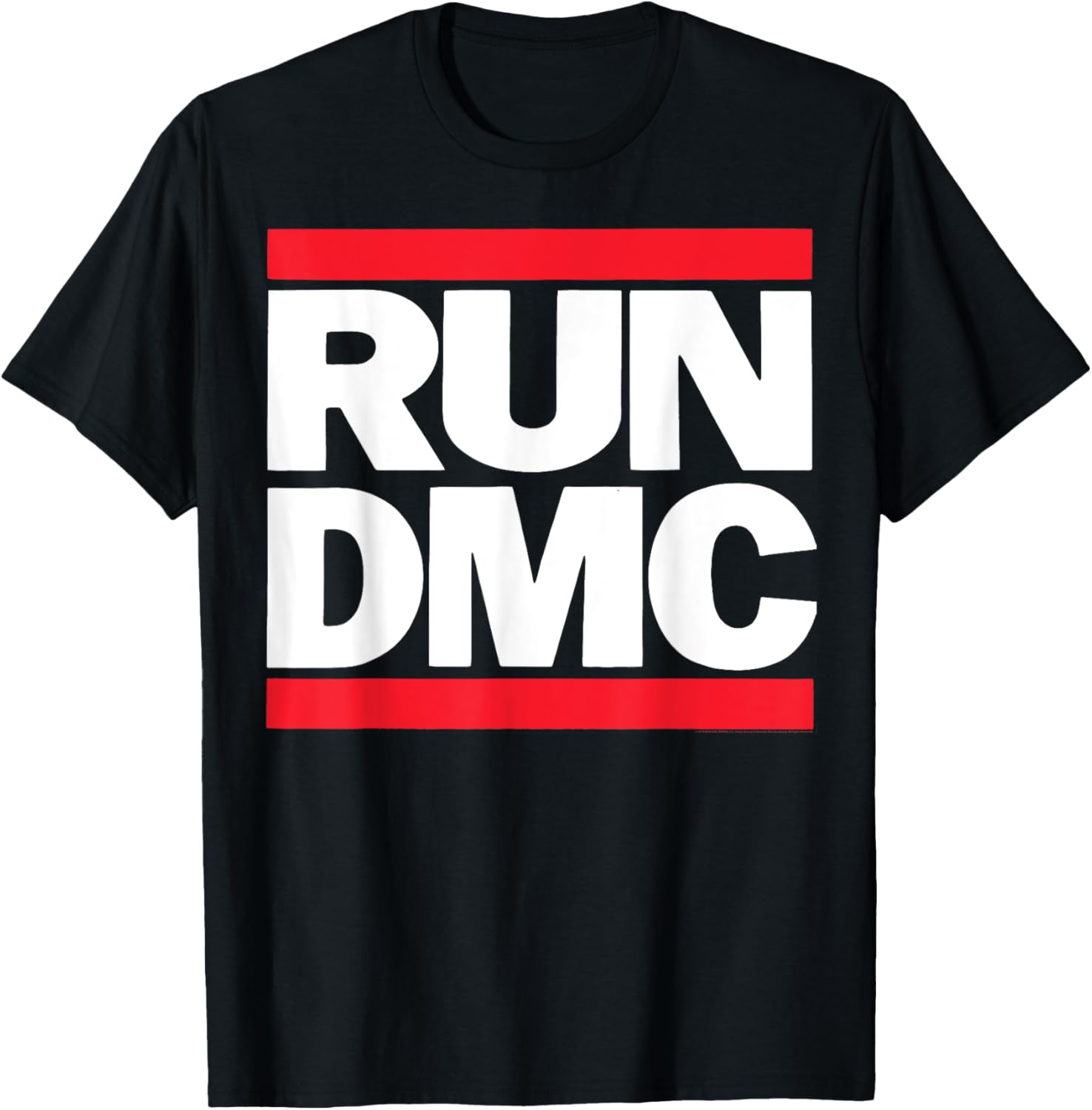 Run DMC Official Logo T-Shirt for Fans of Classic Hip-Hop Style - 1