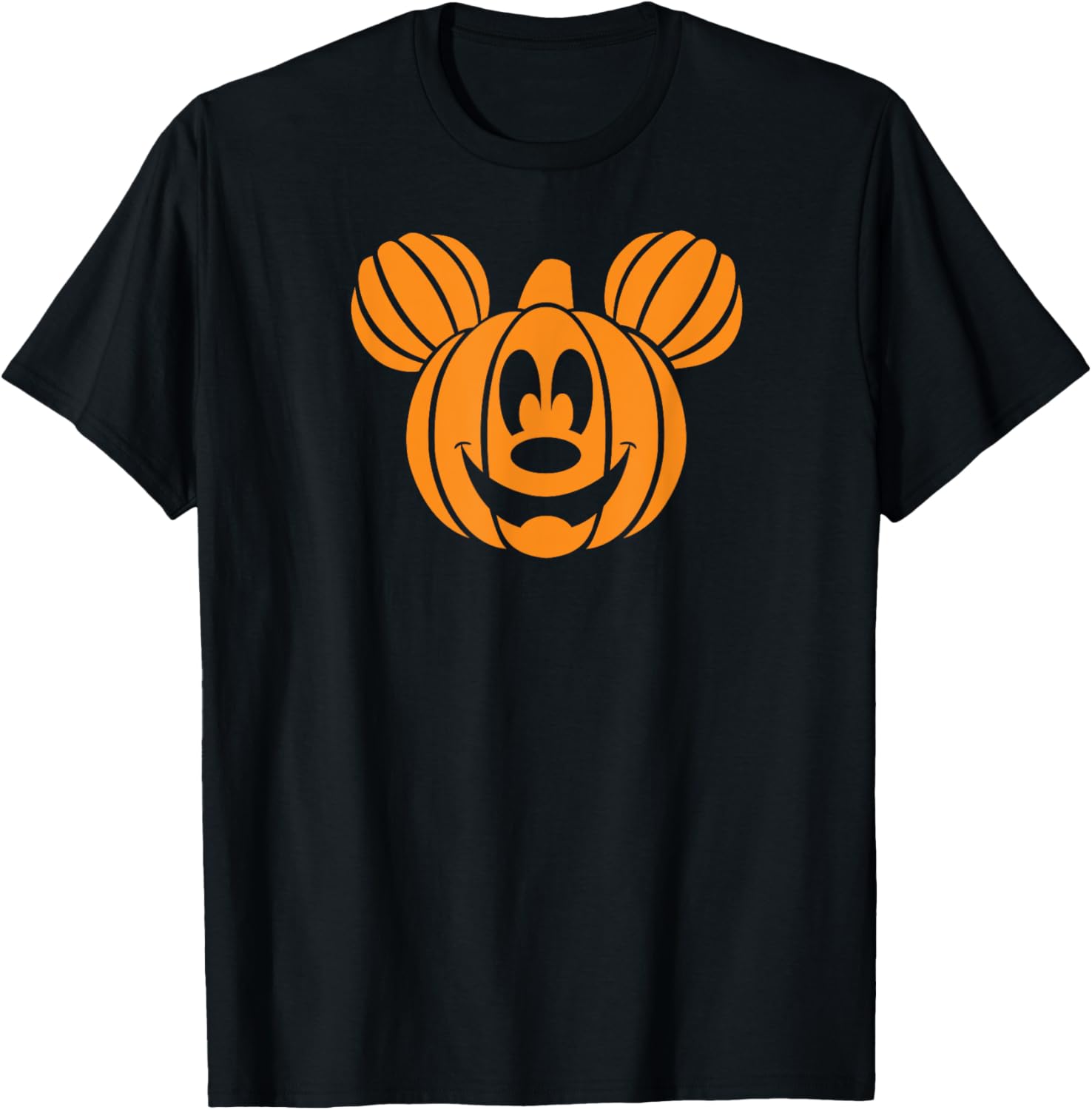 Disney Mickey Mouse Halloween Pumpkin Head T-Shirt for Festive Fun - 4
