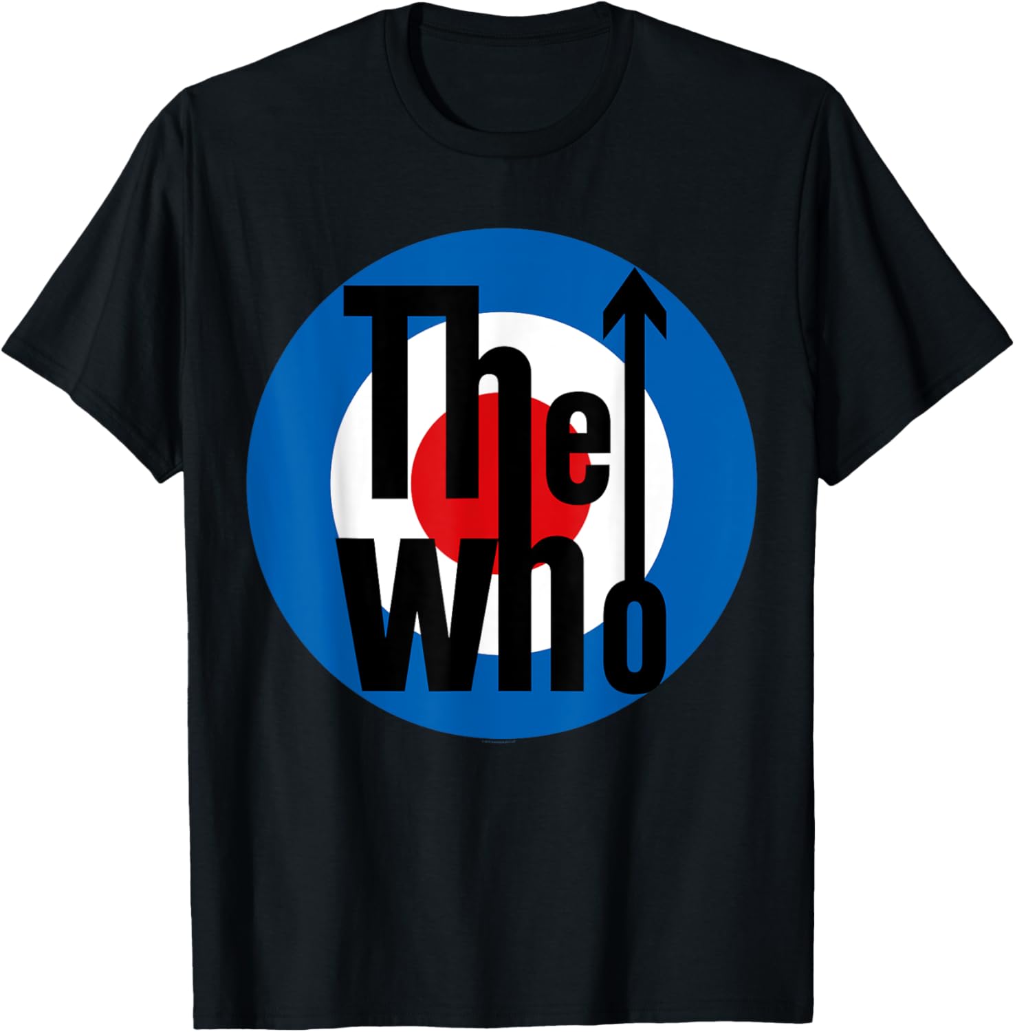 Who Official Classic Target Logo T-Shirt for Music Lovers and Fans - 1