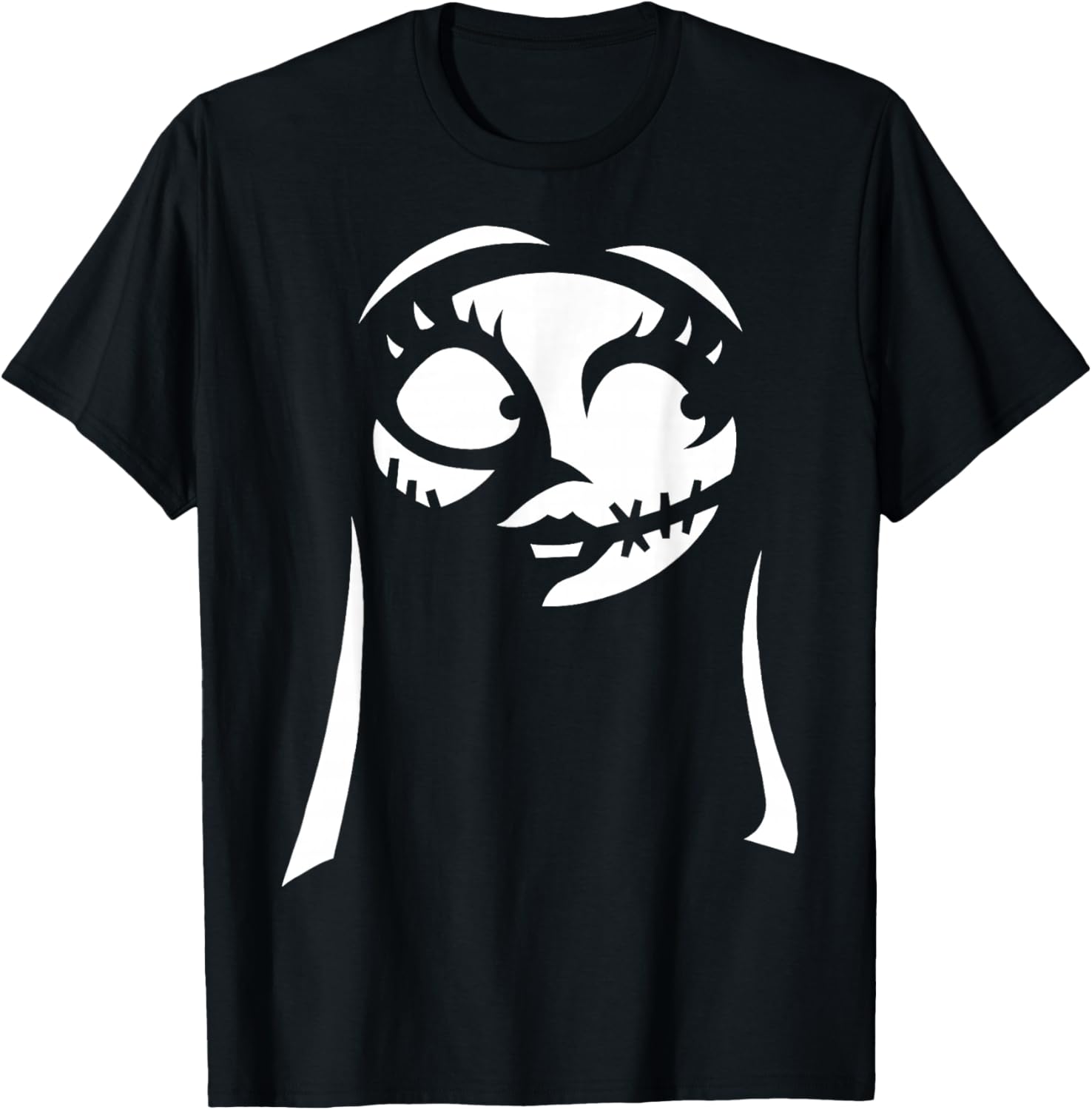Disney Nightmare Before Christmas Sally Big Face T-Shirt for Fans - 2