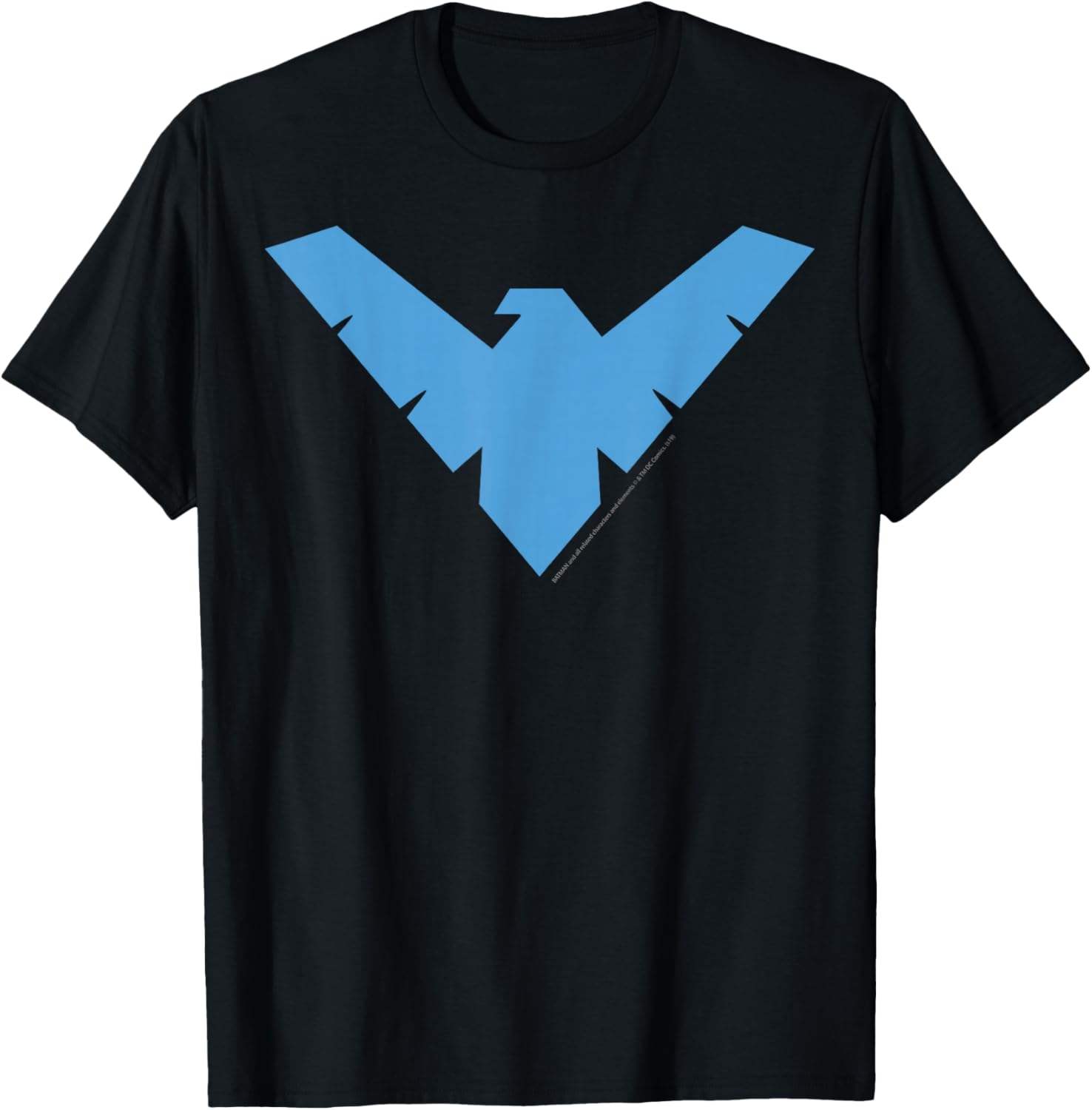 DC Comics Nightwing Classic Logo T-Shirt for Superhero Fans - 1