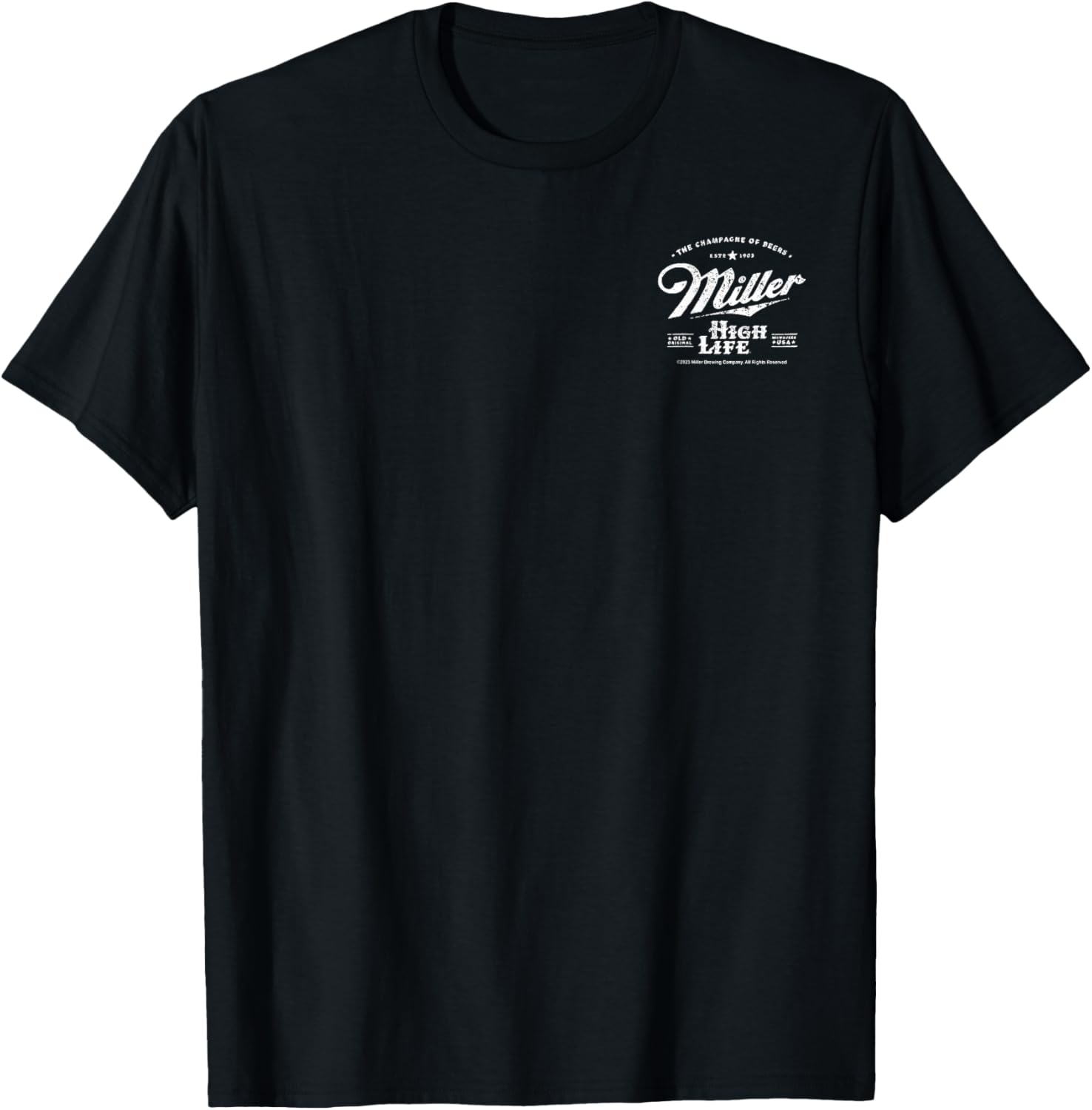 Coors Miller High Life Champagne of Beers T-Shirt for Beer Lovers - 6