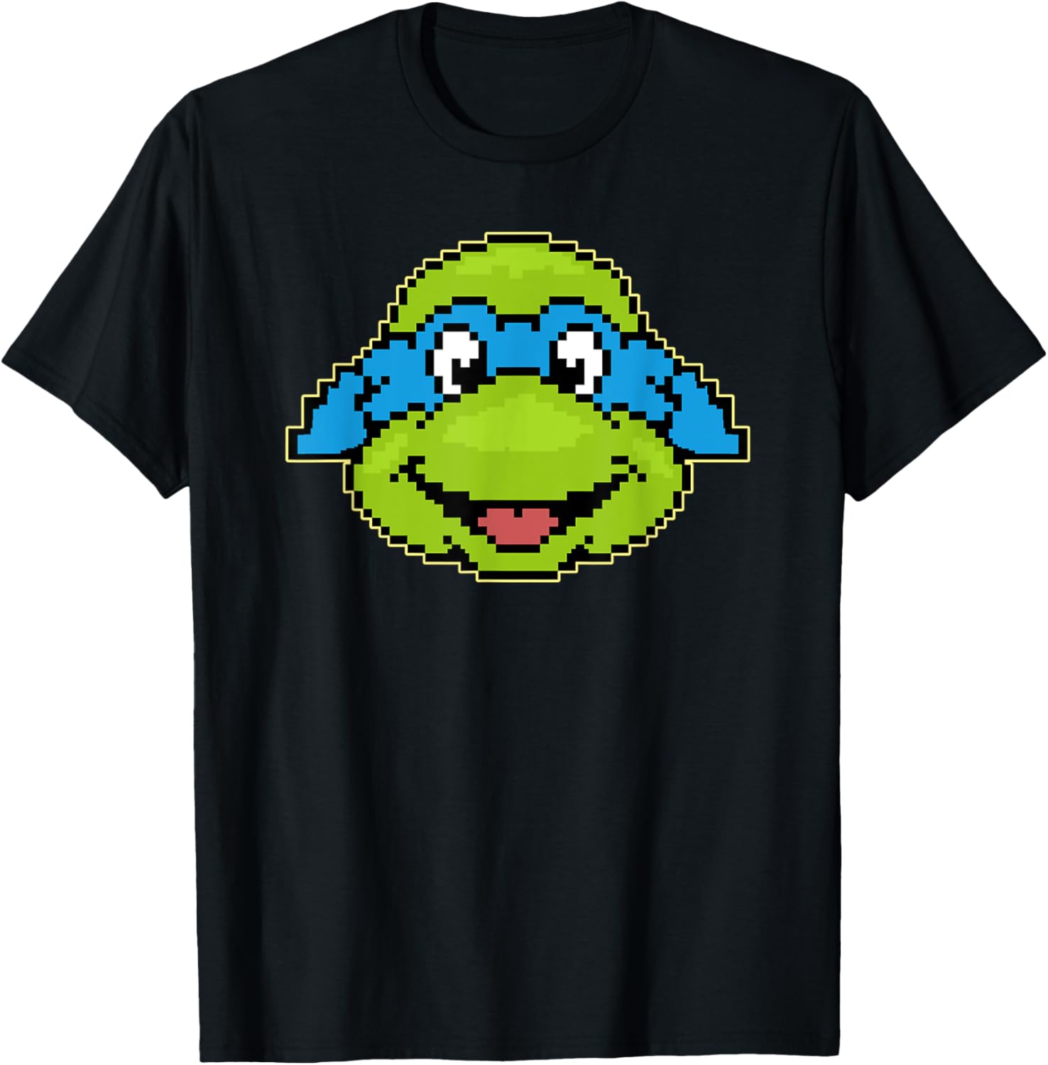 Mademark Teenage Mutant Ninja Turtles Leonardo Pixel Style T-Shirt - 3