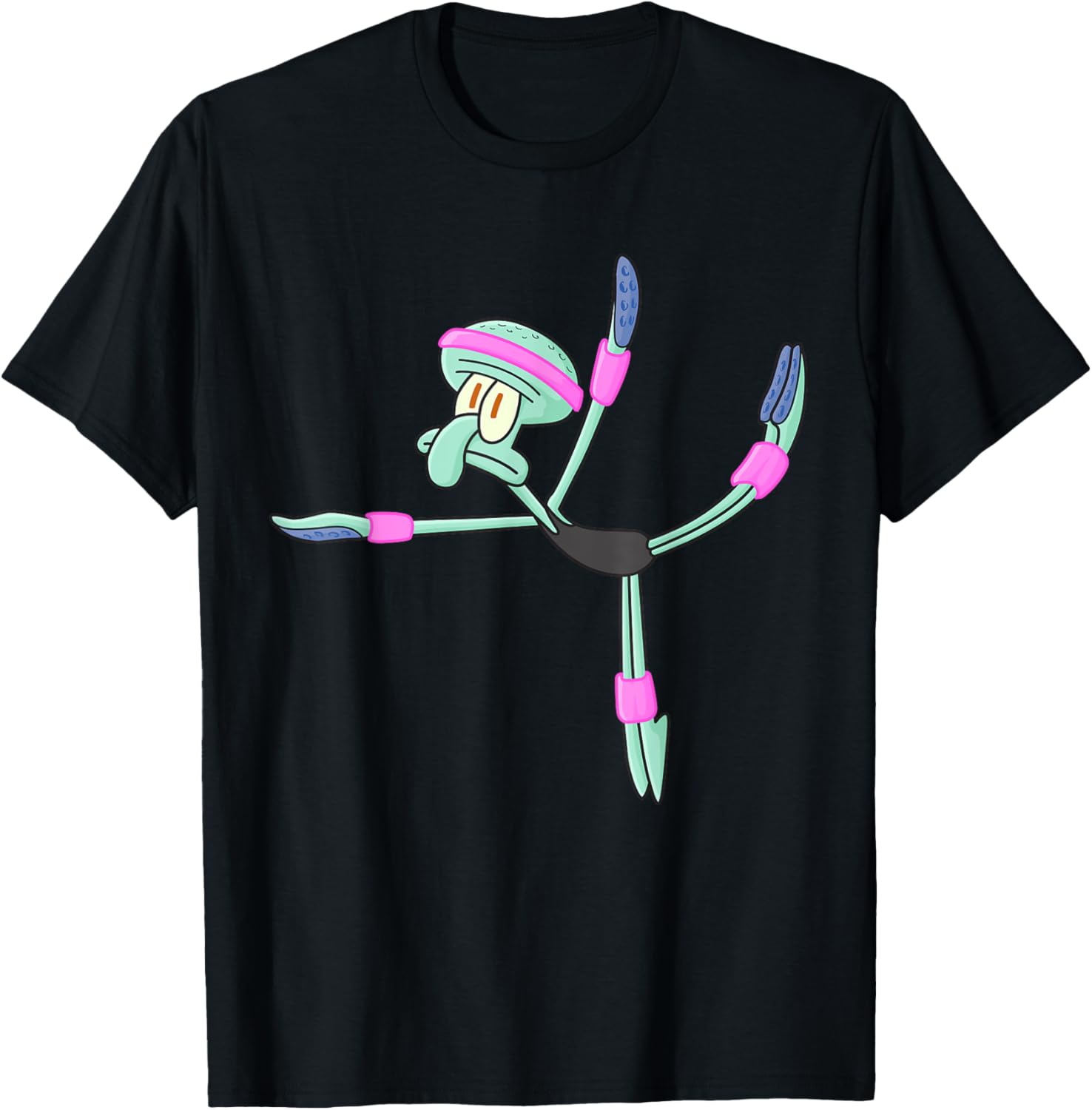 Mademark SpongeBob Squidward Ballerina T-Shirt for Fun Fashion Lovers - 16
