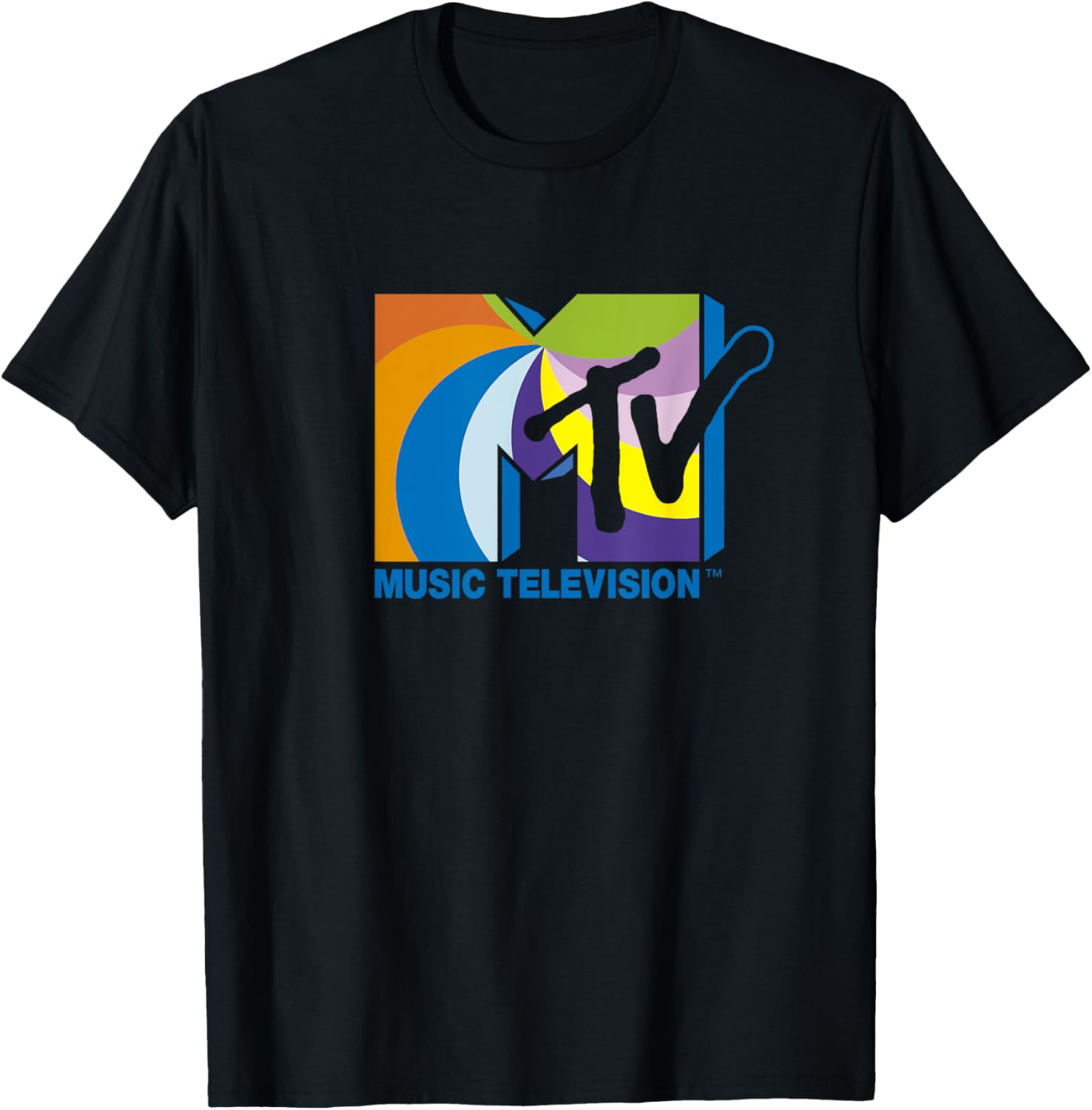 Mademark x MTV Party T-Shirt With Bold Colors and Iconic Logo Design - 4
