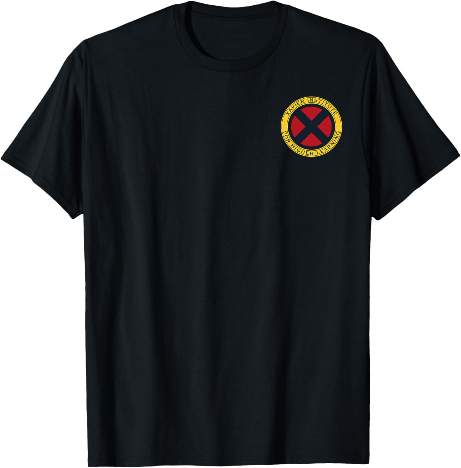 Marvel X-Men Xavier Institute Pocket T-Shirt Cool Graphic Tee for Fans - 12