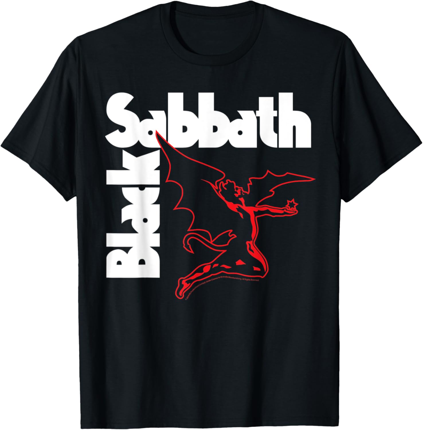 Black Sabbath Creature T-Shirt for Music Fans - Stylish Rock Apparel - 1