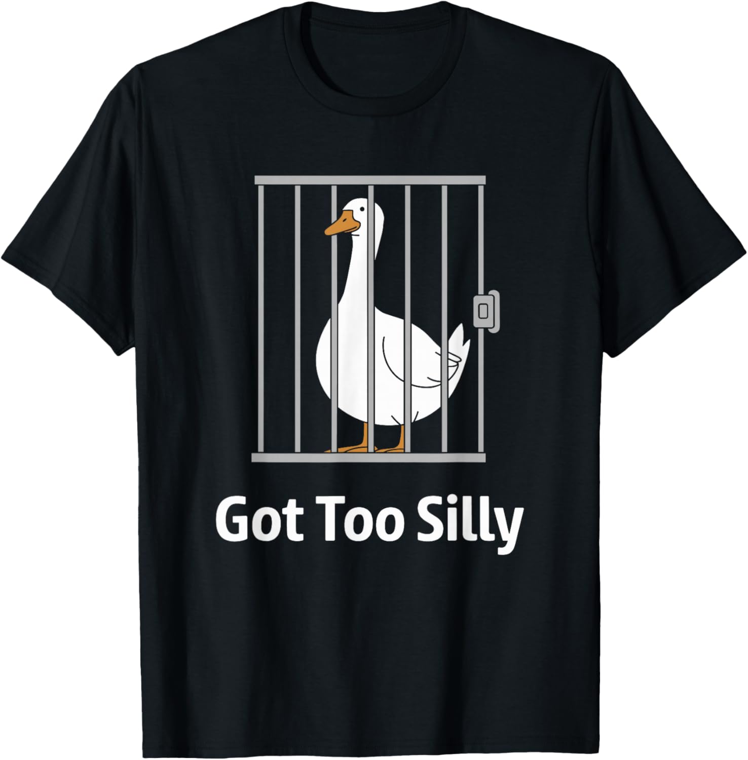 Funny Goose Pun T-Shirt for Animal Lovers – Got Too Silly Humor Shirt - 10