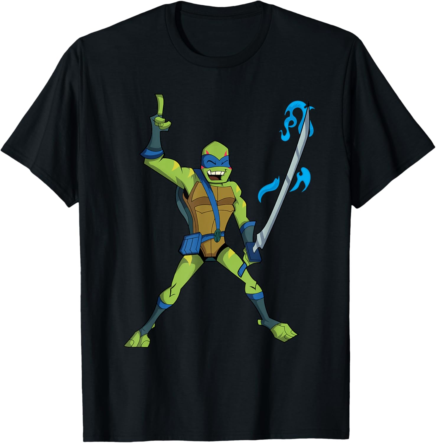 Mademark Teenage Mutant Ninja Turtles Leonardo Portal Jutsu T-Shirt - 3