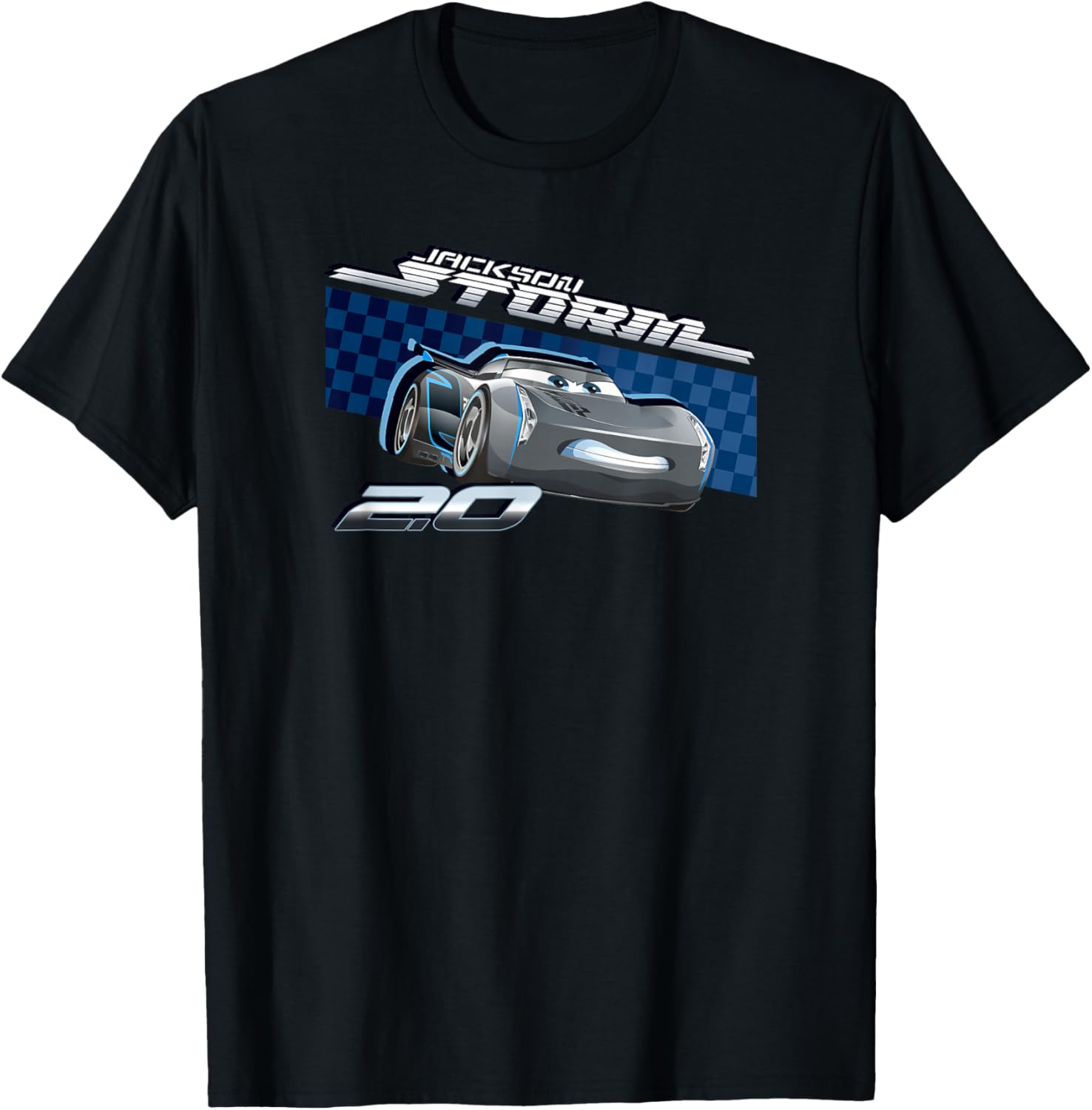 Disney Pixar Cars Jackson Storm T-Shirt for Kids and Adults - Cool Design - 11
