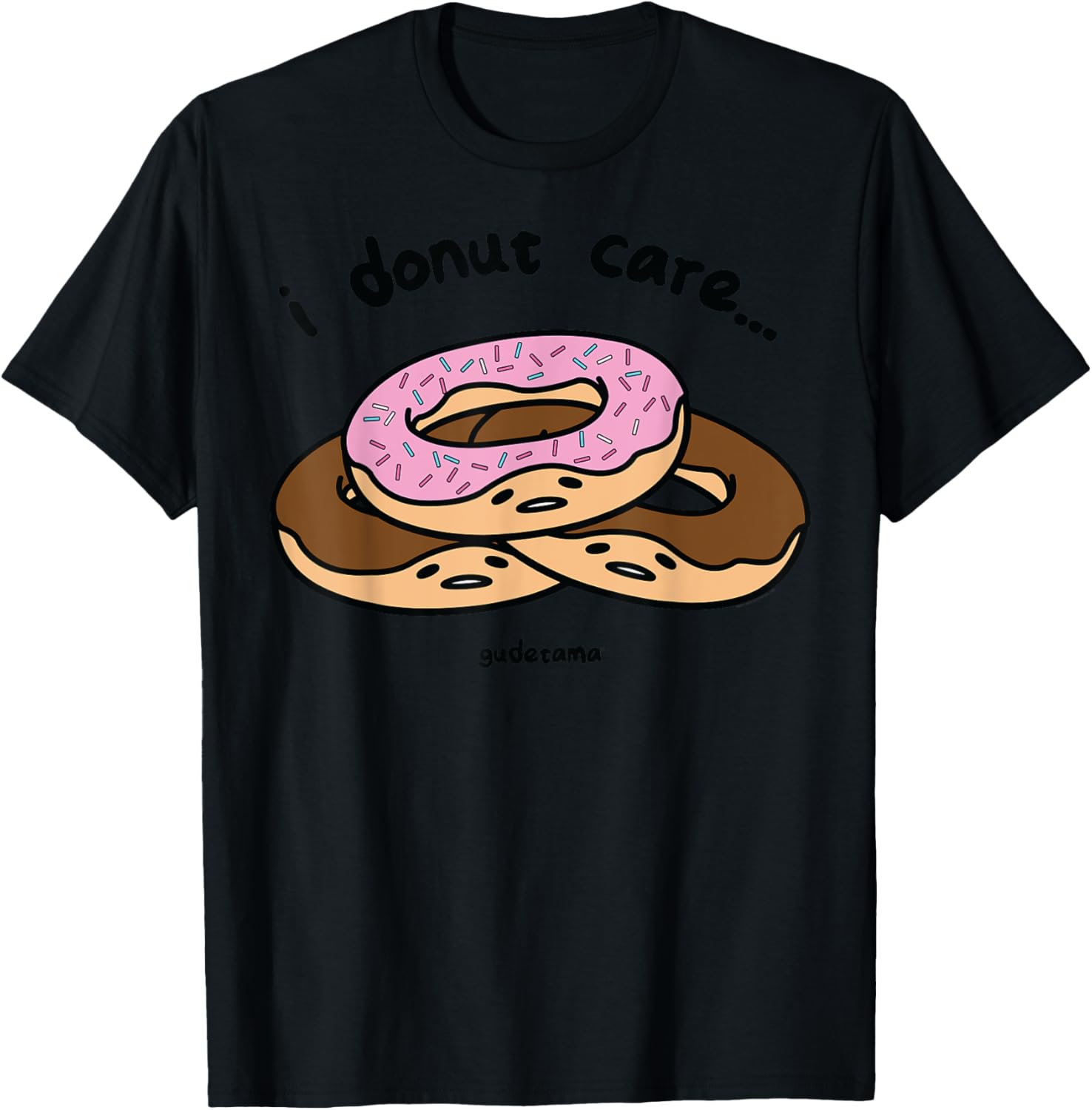 Gudetama I Donut Care T-Shirt Fun and Casual Wear for Egg Lovers - 12