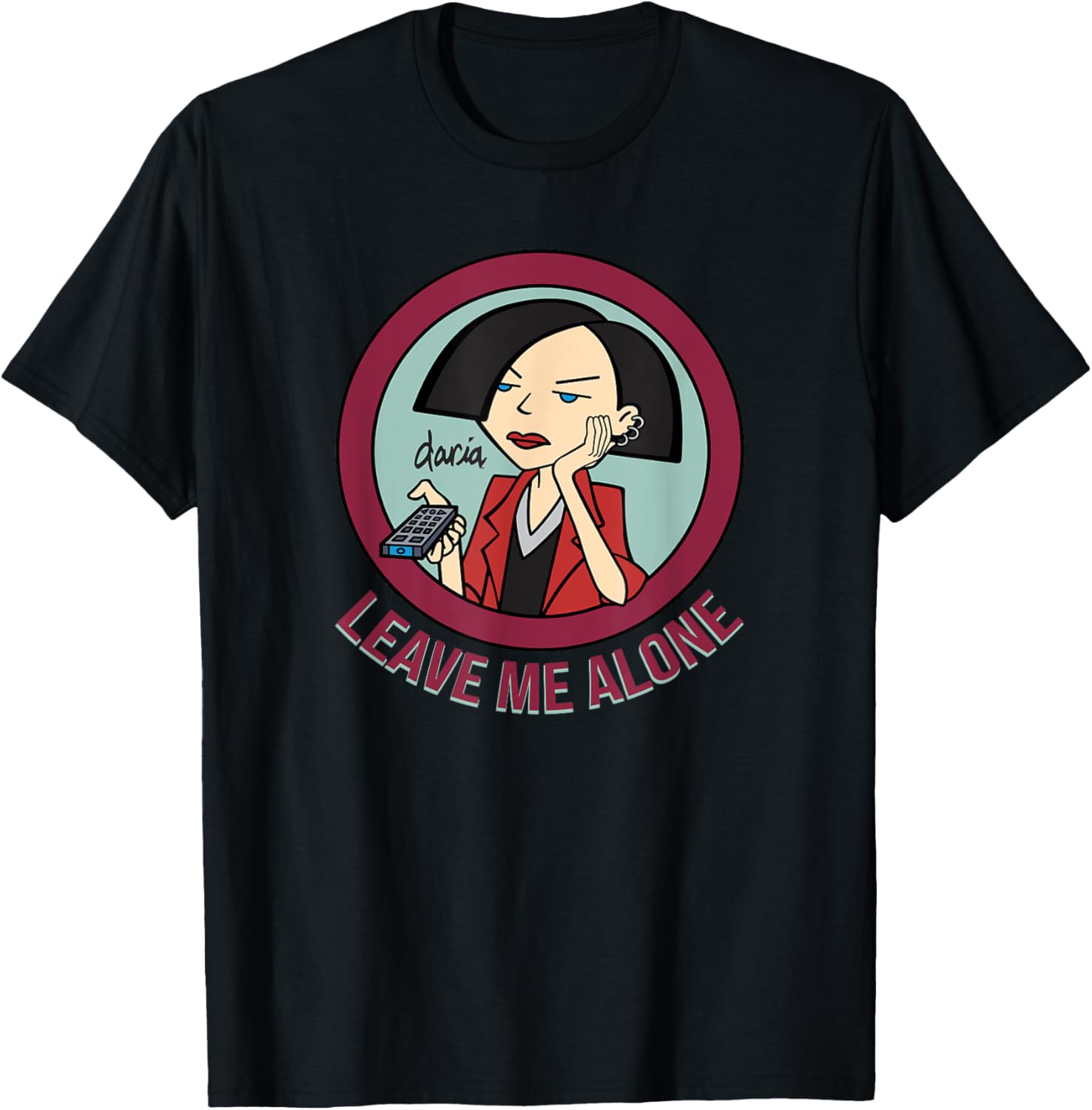 Mademark x Daria Leave Me Alone T-Shirt for Casual Cool Style - 4