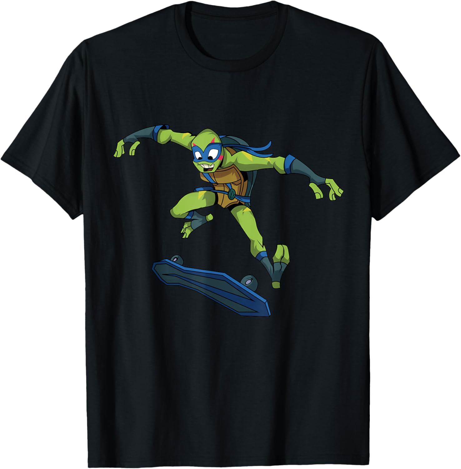 Mademark Teenage Mutant Ninja Turtles Leonardo Flip Trick T-Shirt for Fans - 8