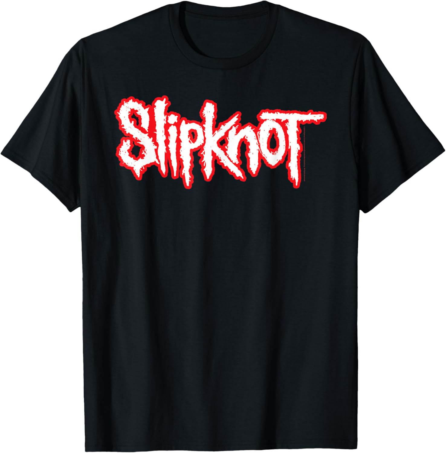 Slipknot Official Logo Short Sleeve T-Shirt for Fans and Music Lovers - 1