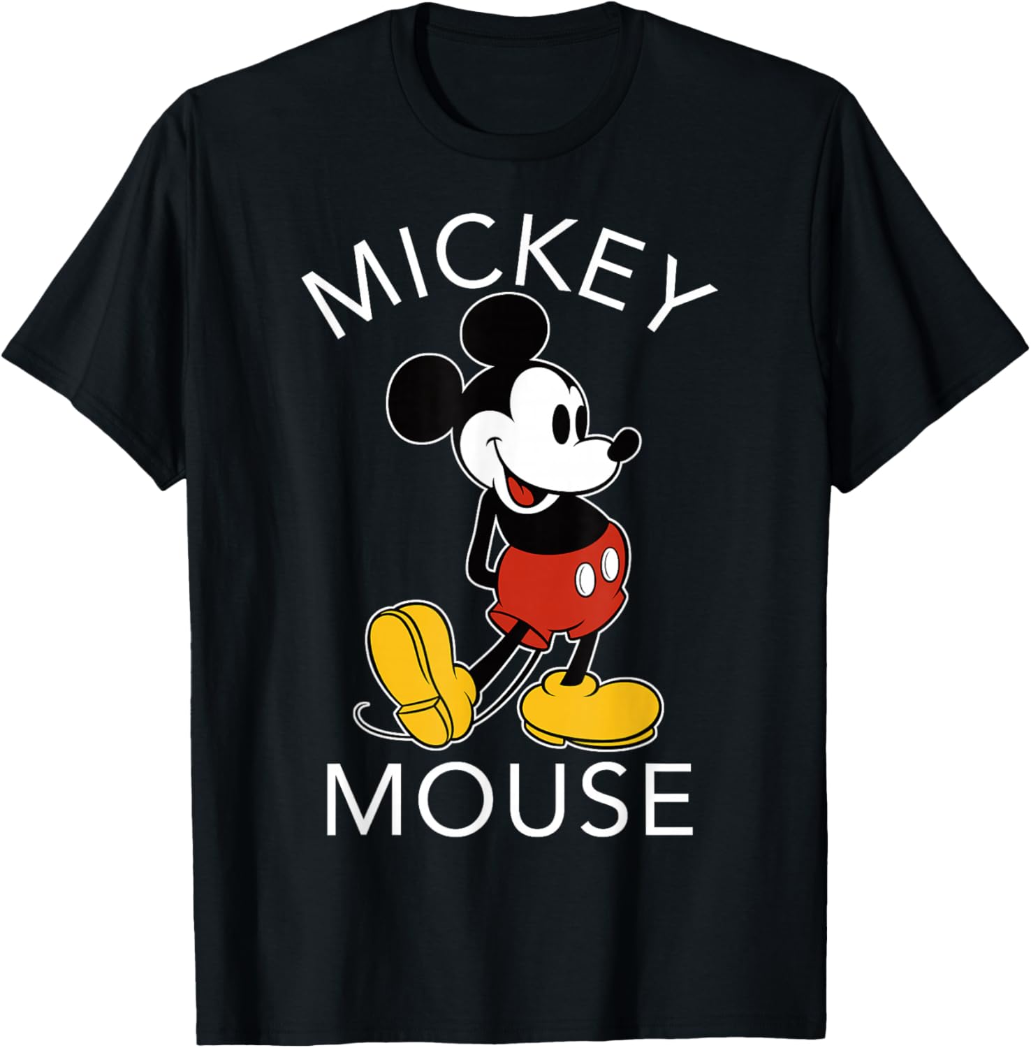 Disney Mickey Mouse Classic Portrait T-Shirt for Fun and Stylish Comfort - 11