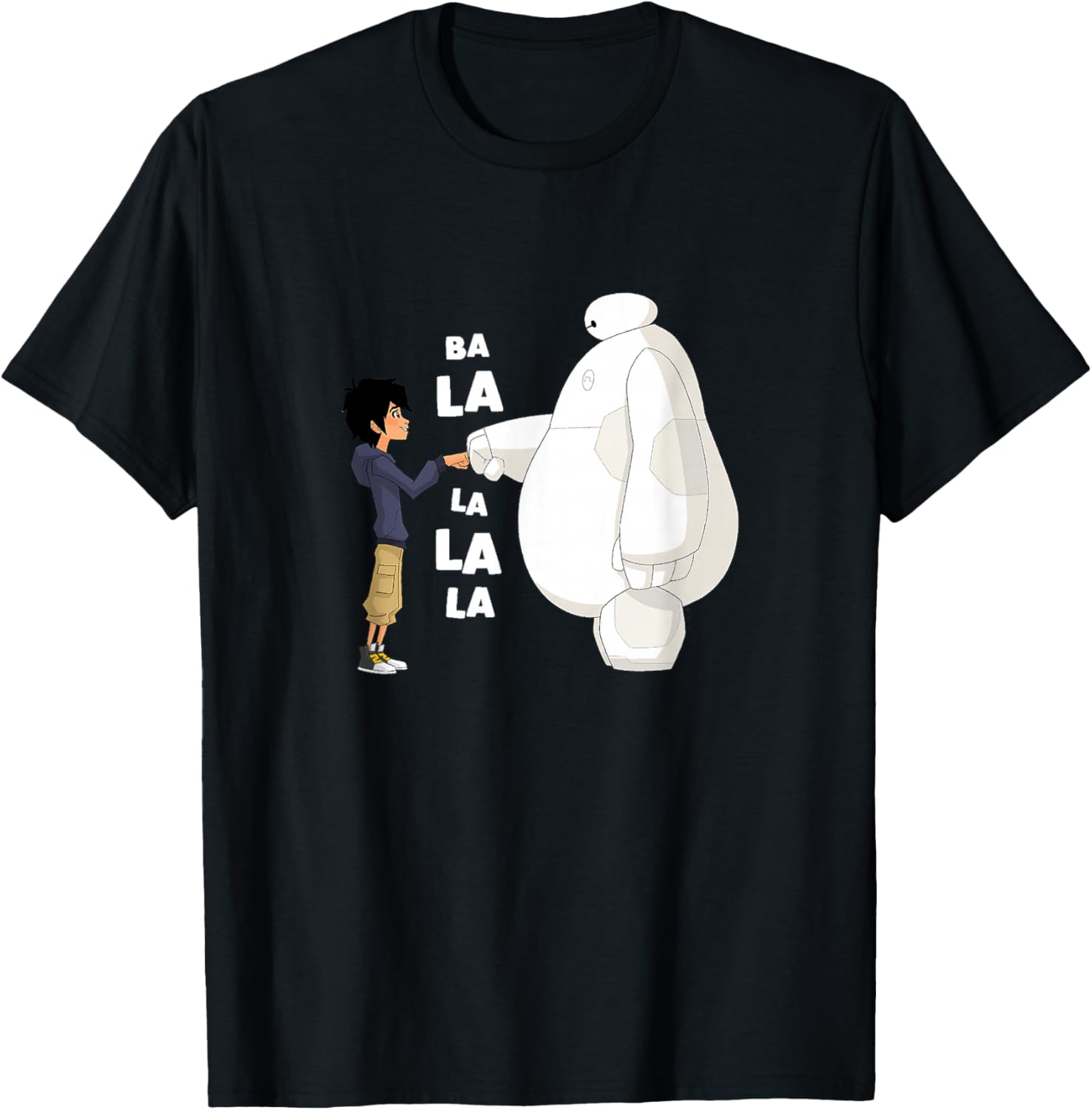 Big Hero 6 Fist Bump Tee Fun Graphic T-Shirt for Fans and Kids - 7