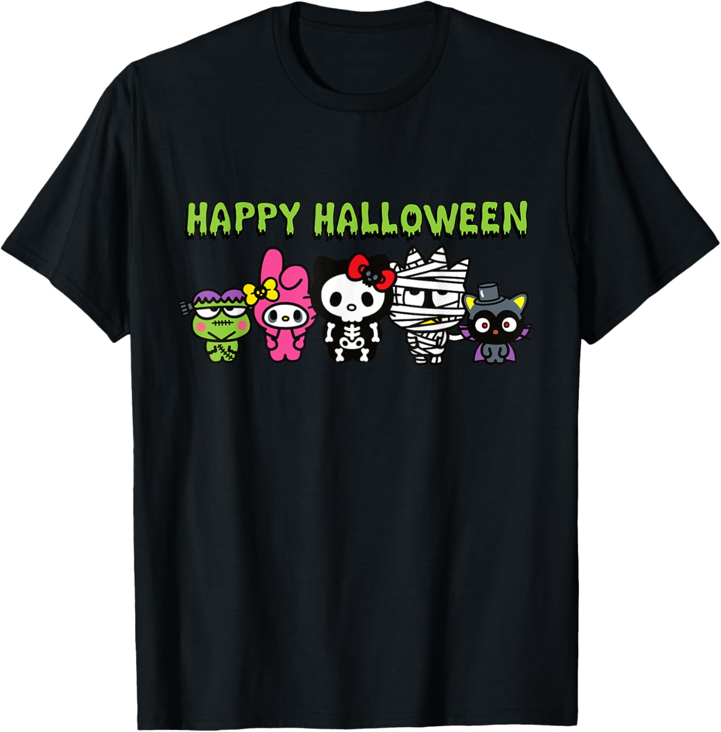 Adorable Hello Kitty Halloween T-Shirt for Kids and Adults - 10