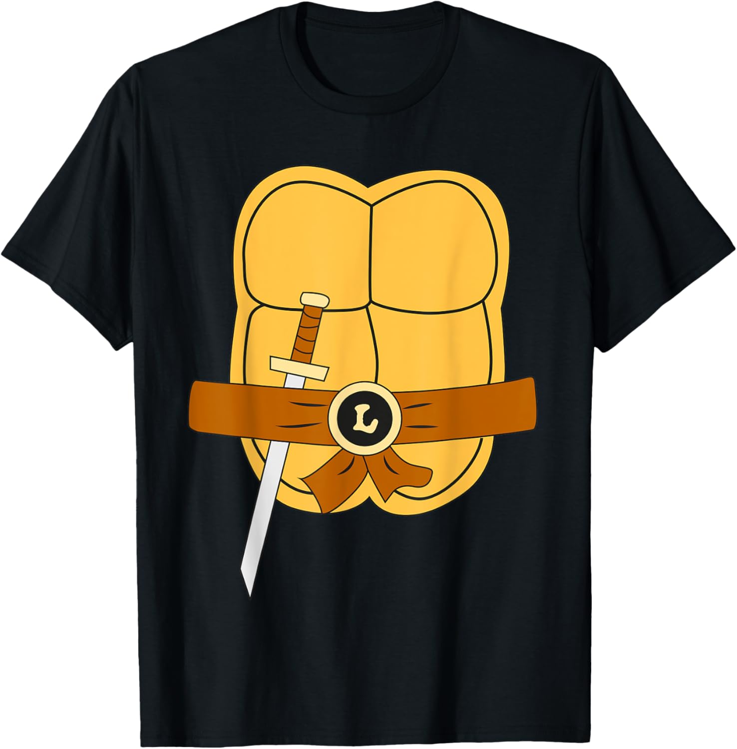 Mademark Teenage Mutant Ninja Turtles Leonardo Easy Halloween Costume T-Shirt - 1