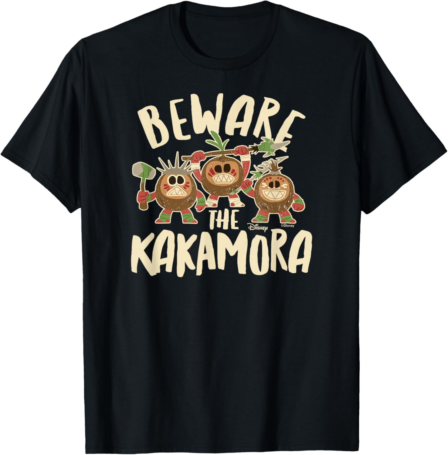 Moana Beware The Kakamora T-Shirt Fun Disney Apparel for Kids and Adults - 6