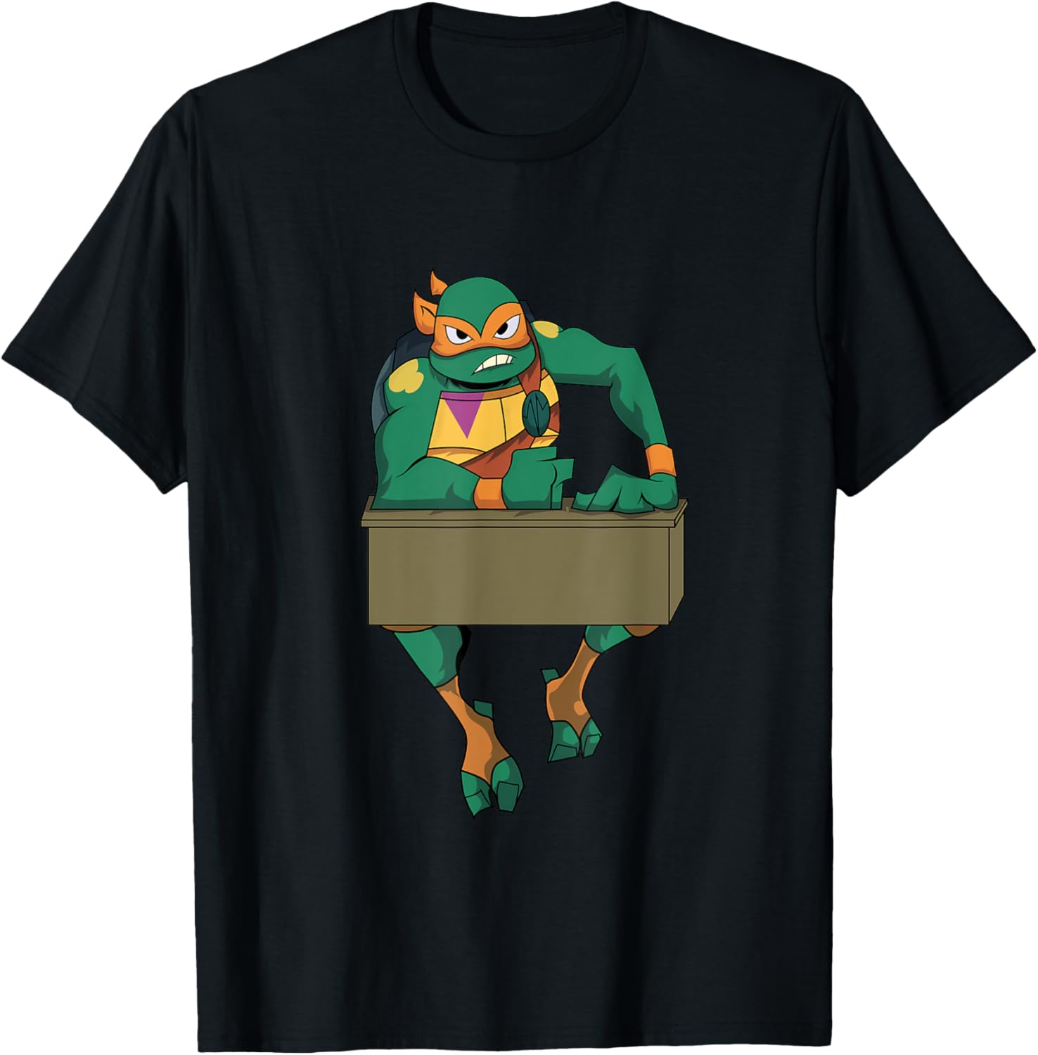 Mademark TMNT Mikey Hard as Nails RV T-Shirt for Ultimate Fans - 2