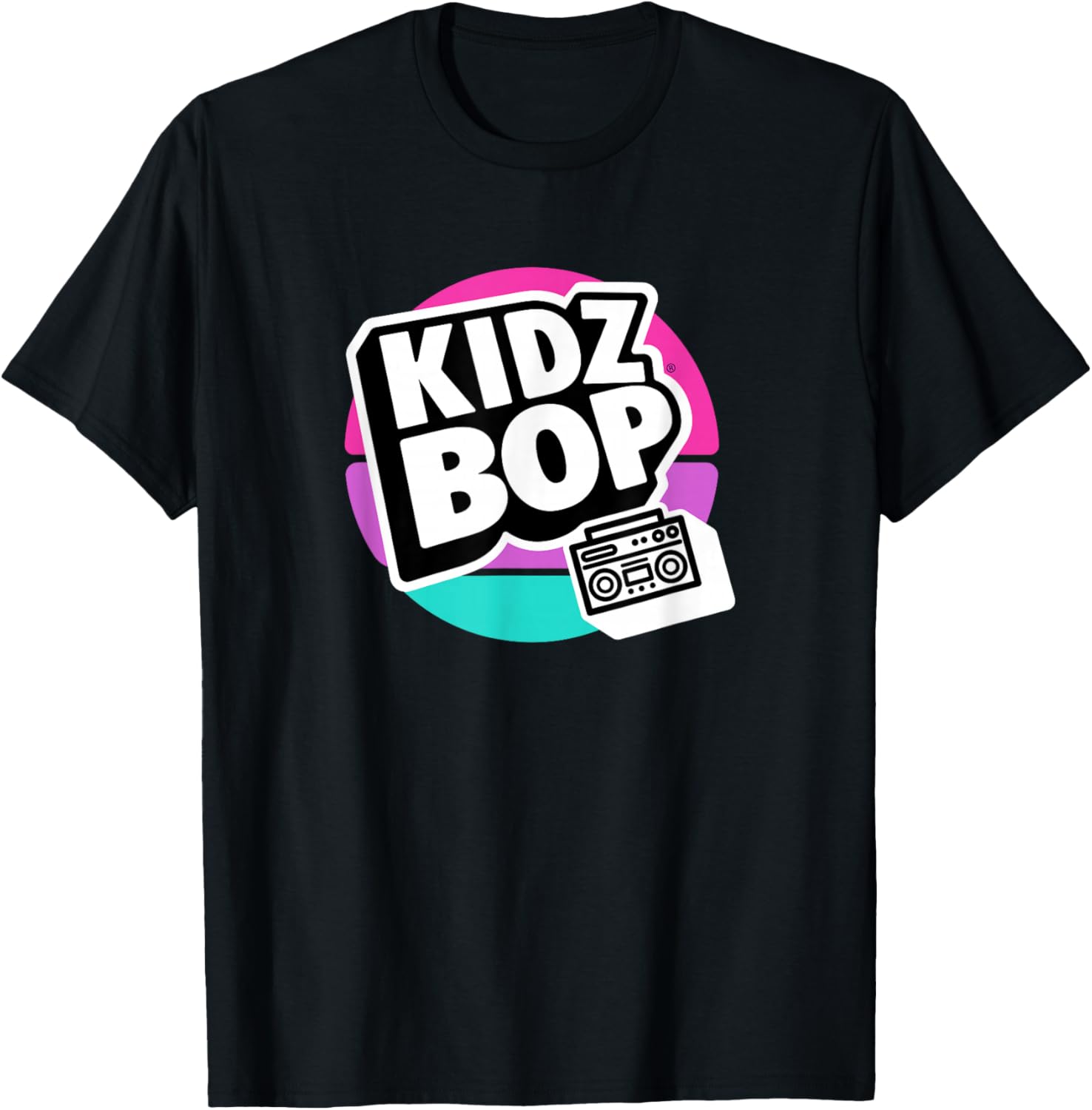 KIDZ BOP Boombox Logo T-Shirt for Kids - Fun and Stylish Apparel - 11