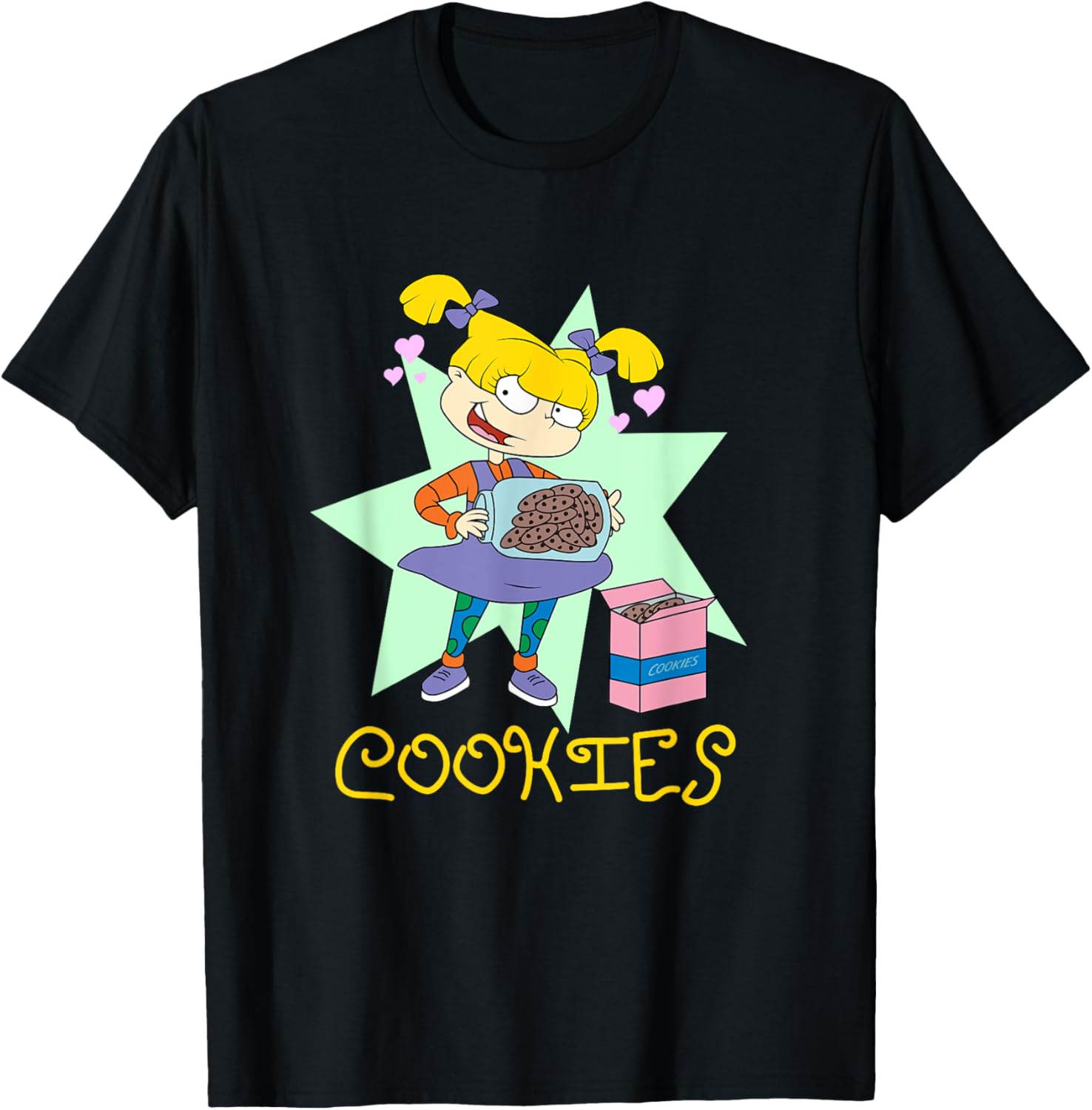 Mademark Rugrats Angelica Cookies T-Shirt Fun Apparel for Kids and Fans - 1