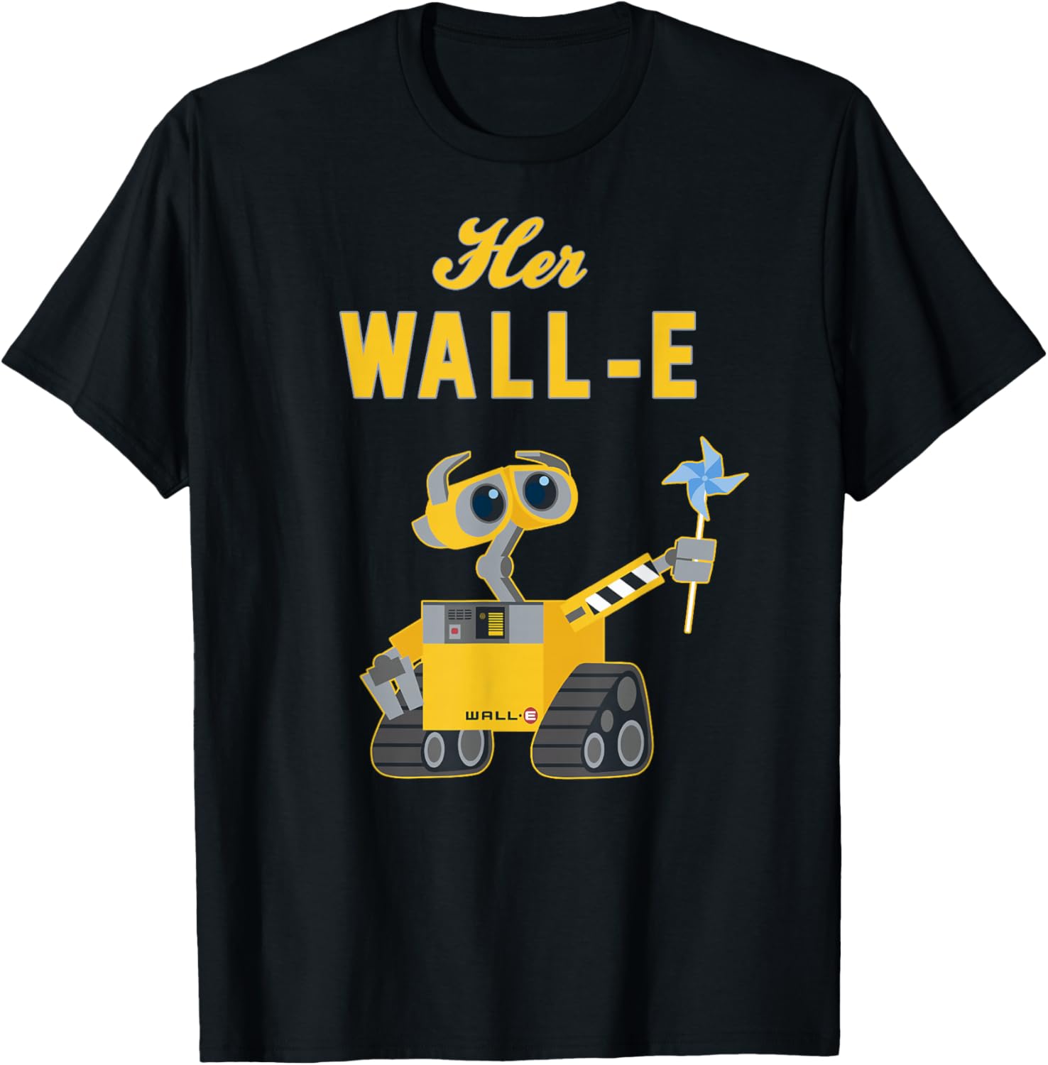 Disney Pixar Wall-E Couples T-Shirt for Fun and Stylish Matching Outfits - 9