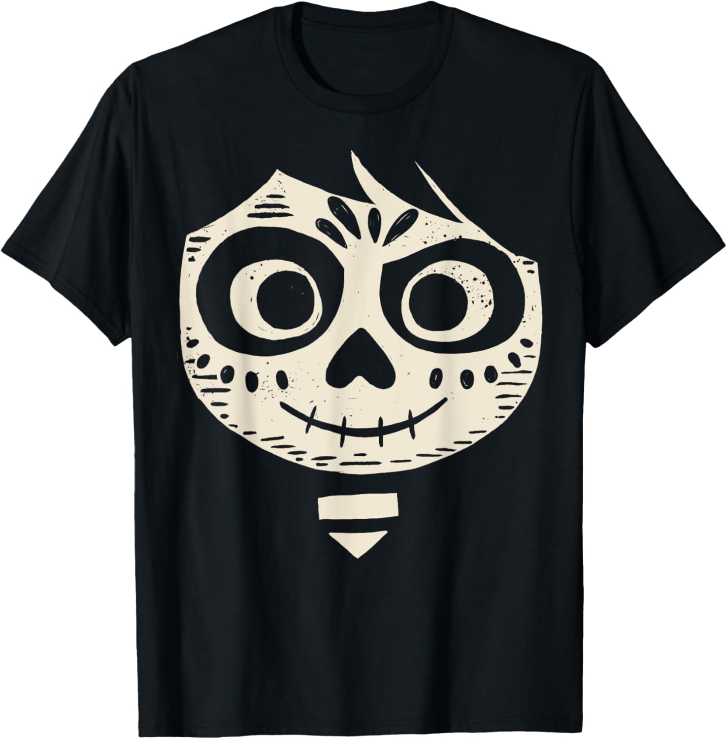 Disney Pixar Coco Miguel Big Face Portrait Halloween T-Shirt for Kids - 1