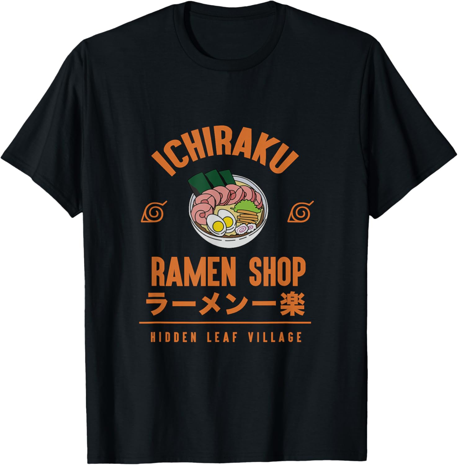 Naruto Shippuden Ramen Shop T-Shirt for Anime Fans and Food Lovers - 17
