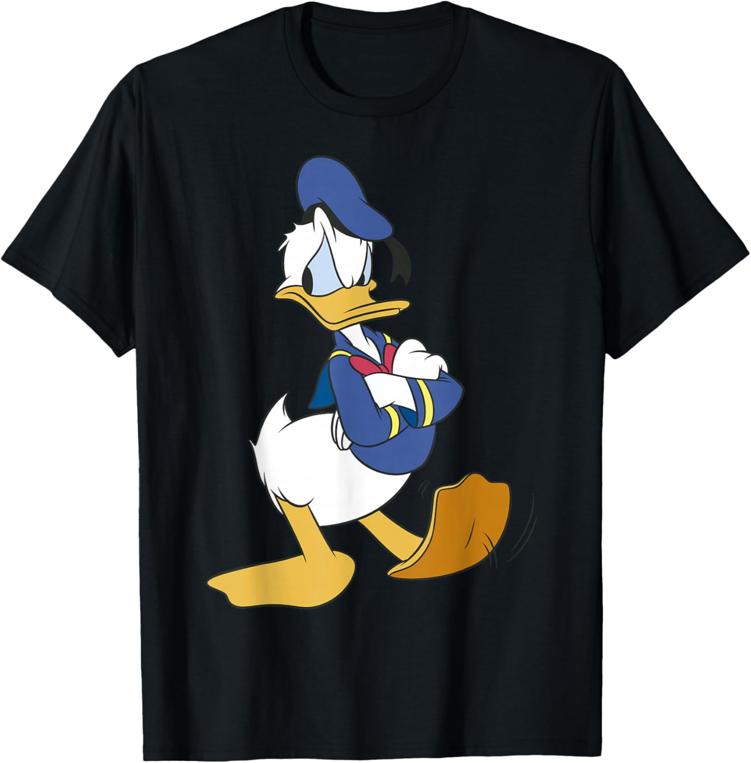 Donald Duck Traditional Portrait T-Shirt - Disney Mickey and Friends Apparel - 1
