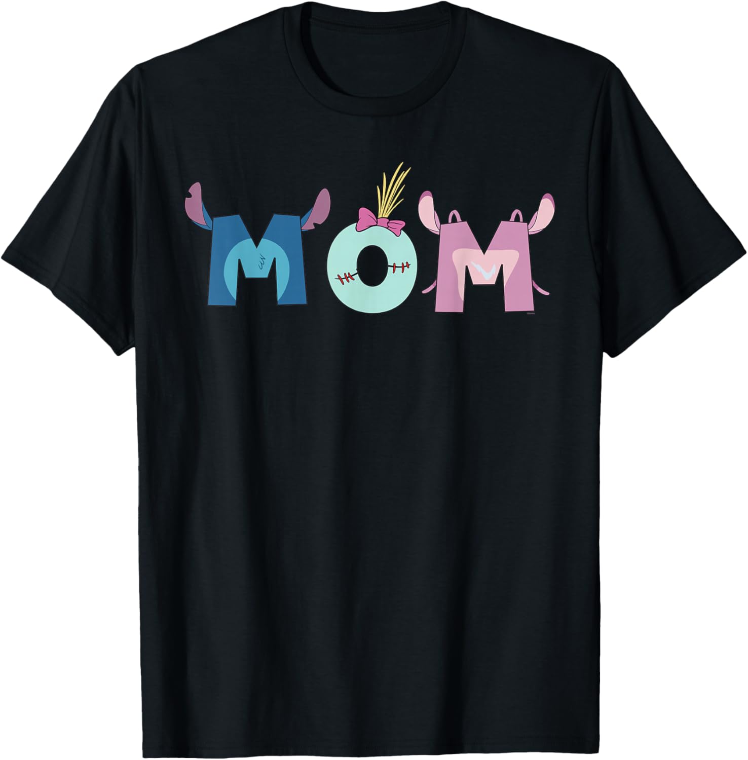 Lilo & Stitch Mom T-Shirt for Mother's Day Family Trip Fun - 1