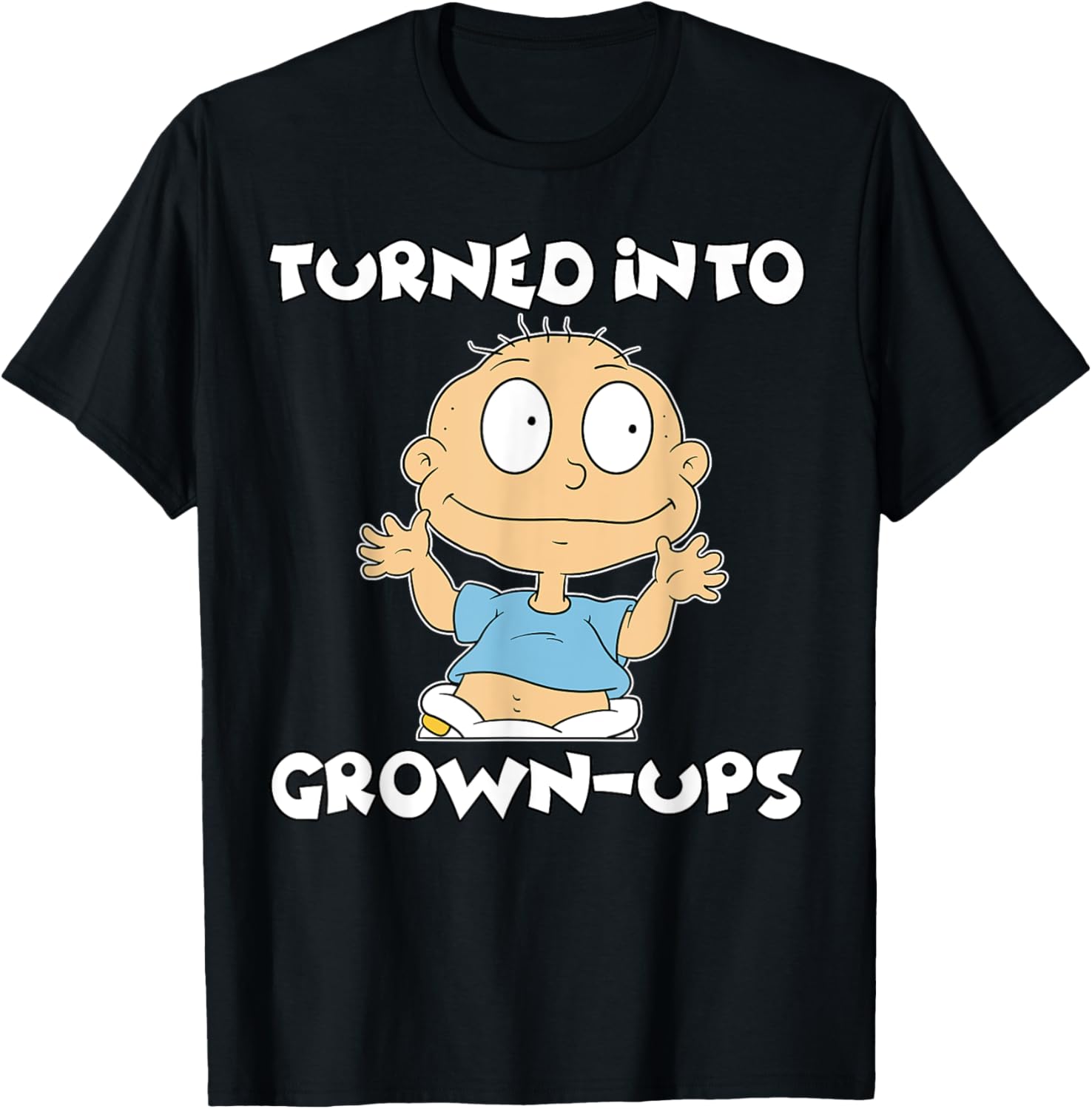 Mademark Rugrats Tommy Pickles Grown Ups T-Shirt for Fans of All Ages - 4