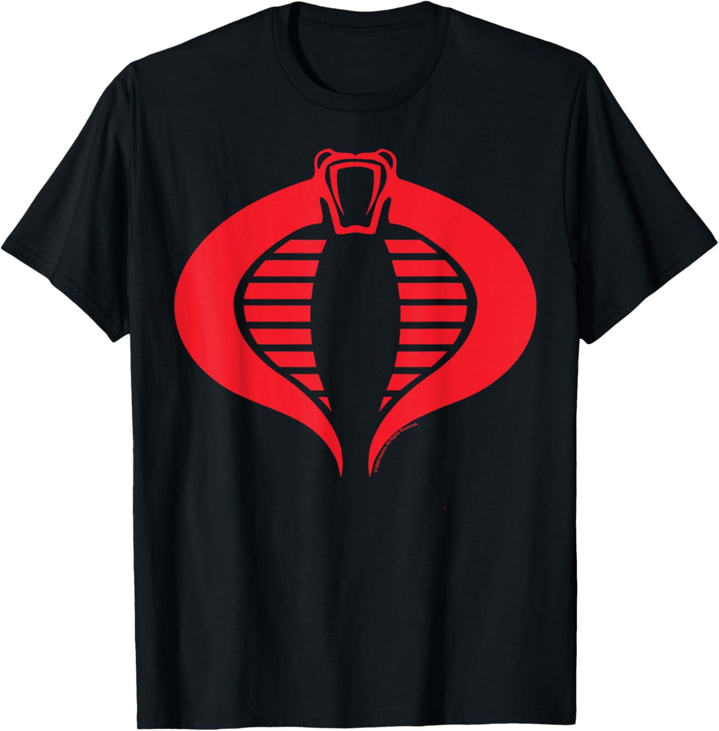 G.I. Joe Retro Cobra Logo T-Shirt for Fans of Vintage Style Apparel - 3