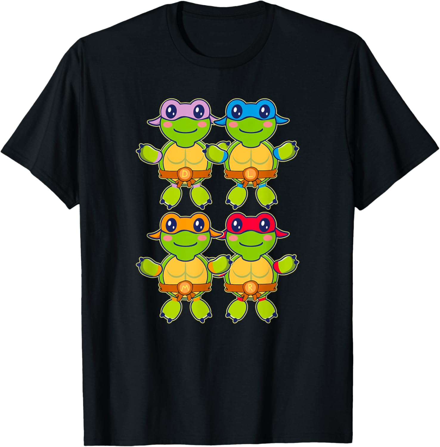 Cute TMNT Babies T-Shirt for Kids by Mademark - Stylish Fun Apparel - 17