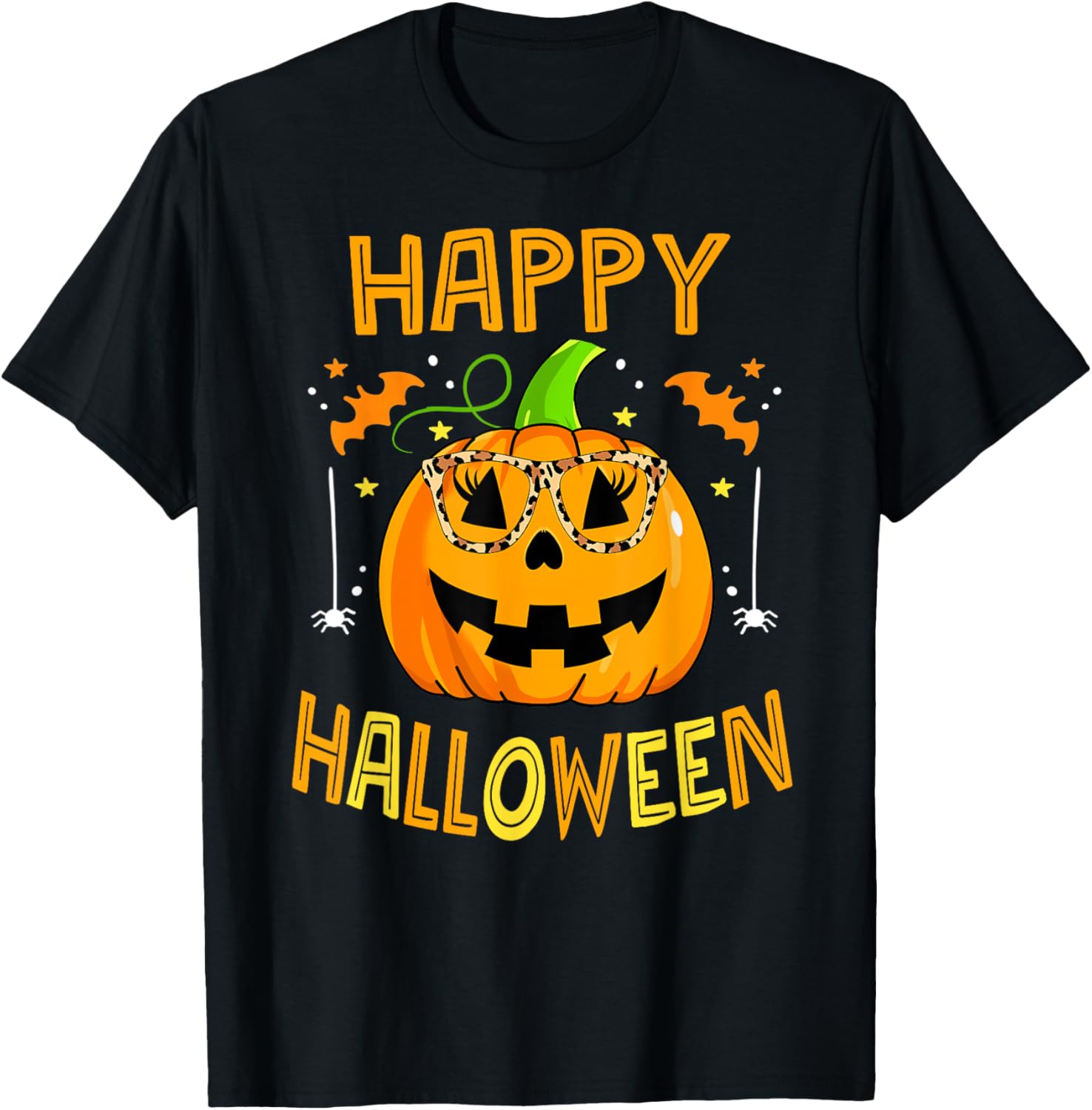 Funny Pumpkin Trick or Treat Halloween T-Shirt for 2025 Celebrations - 1
