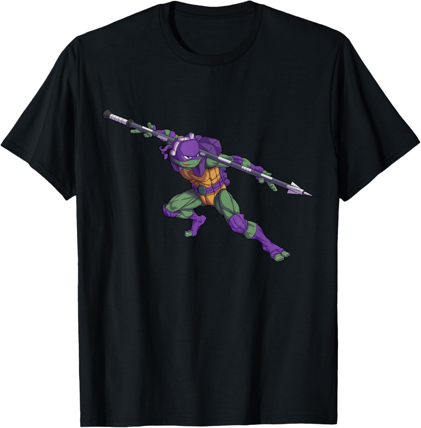 Mademark Donnie TMNT Tech-Bo Staff T-Shirt for Fans and Collectors - 9