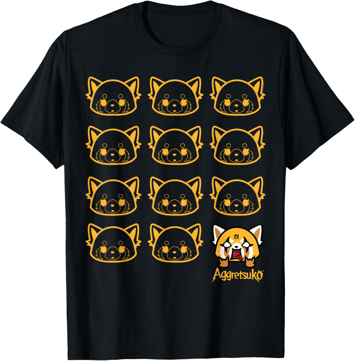 Aggretsuko Real T-Shirt for Fans – Comfortable Cartoon-themed Apparel - 5