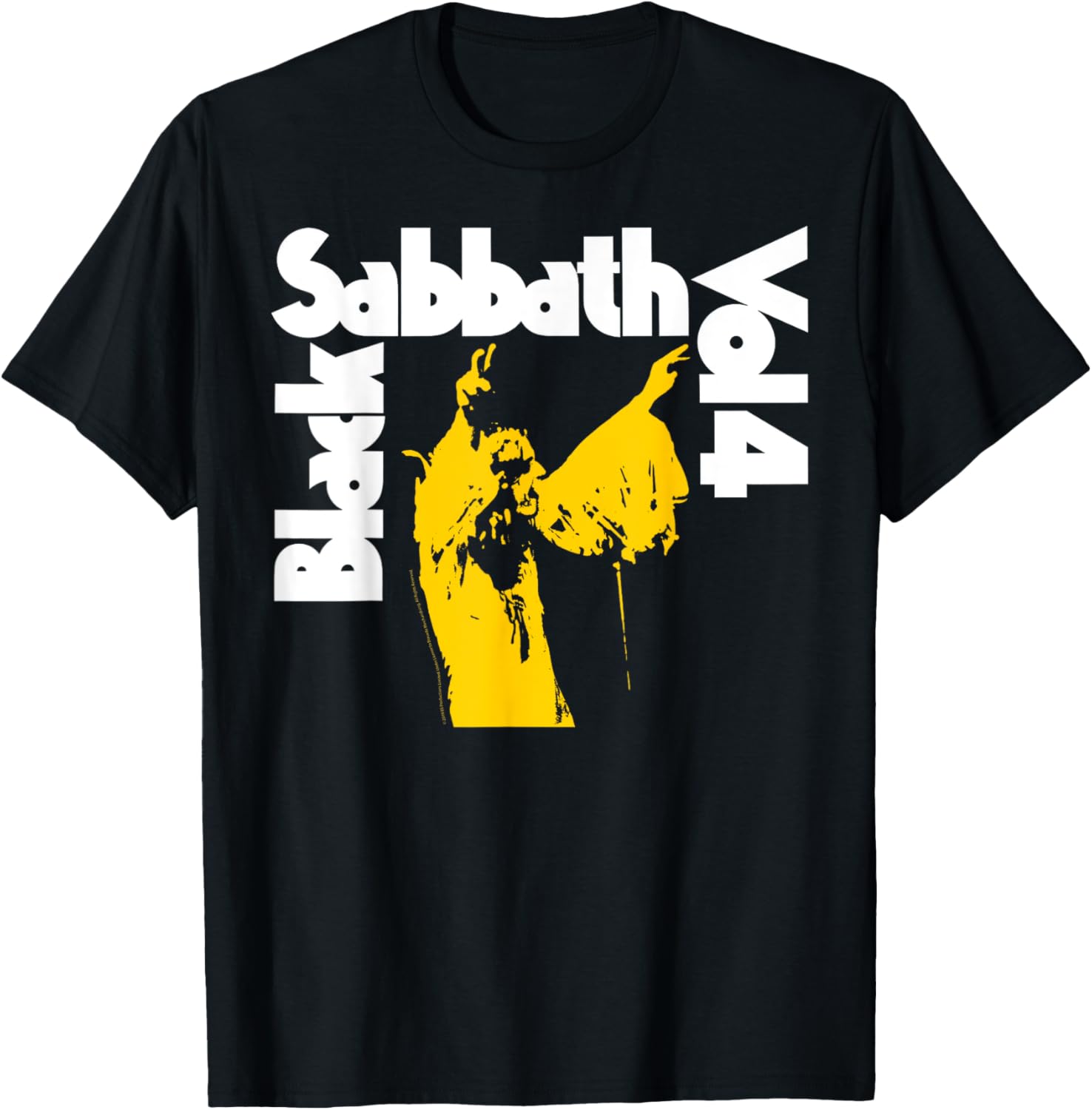 Black Sabbath Vol 4 T-Shirt Classic Rock Band Tee for Music Fans - 1