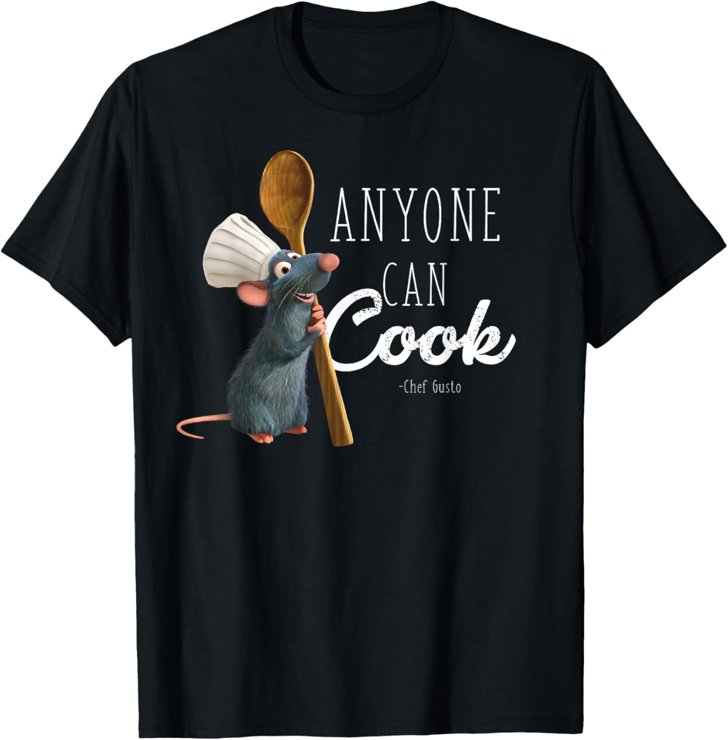 Disney Pixar Ratatouille Remy Quote T-Shirt for Food Lovers and Fans - 9