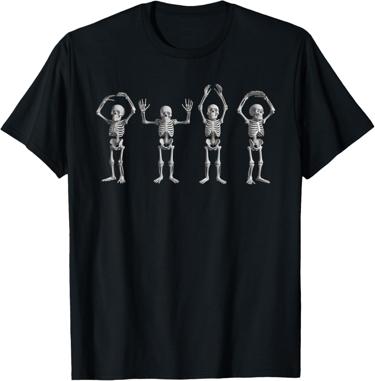 Funny O-H-I-O State Skeleton Vintage Halloween T-Shirt for Women - 1