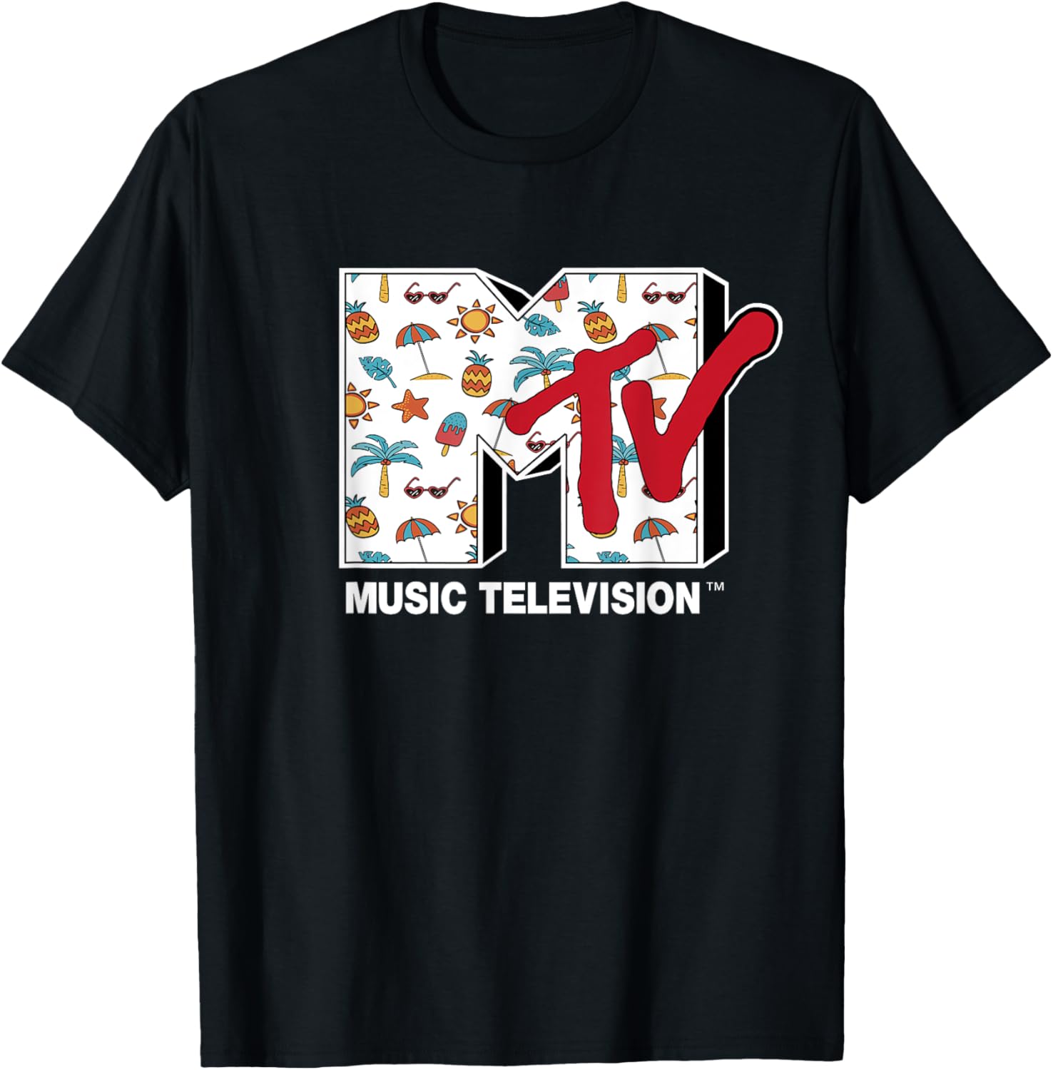 Mademark x MTV In the Summertime T-Shirt for Trendy Summer Style - 3
