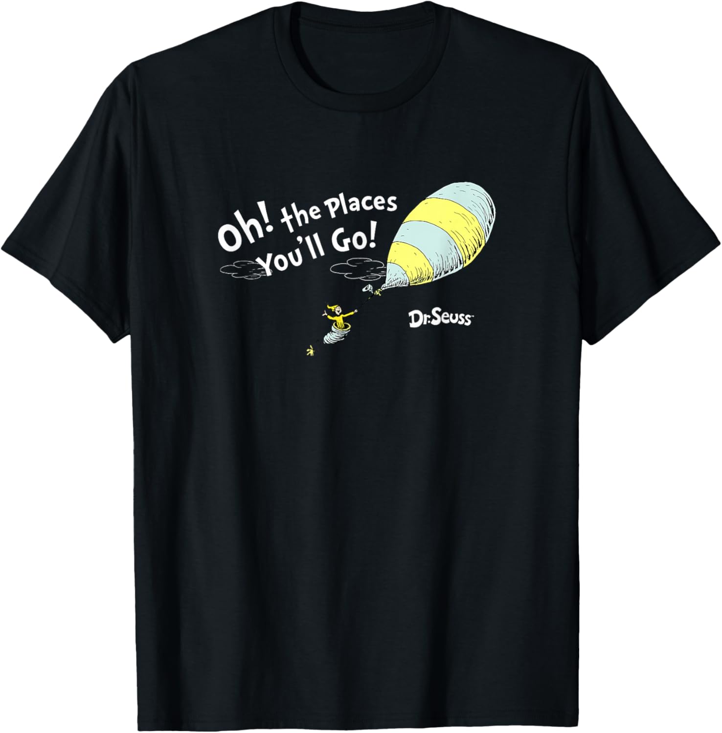 Dr. Seuss Oh the Places You'll Go T-Shirt for Kids and Adults - 6