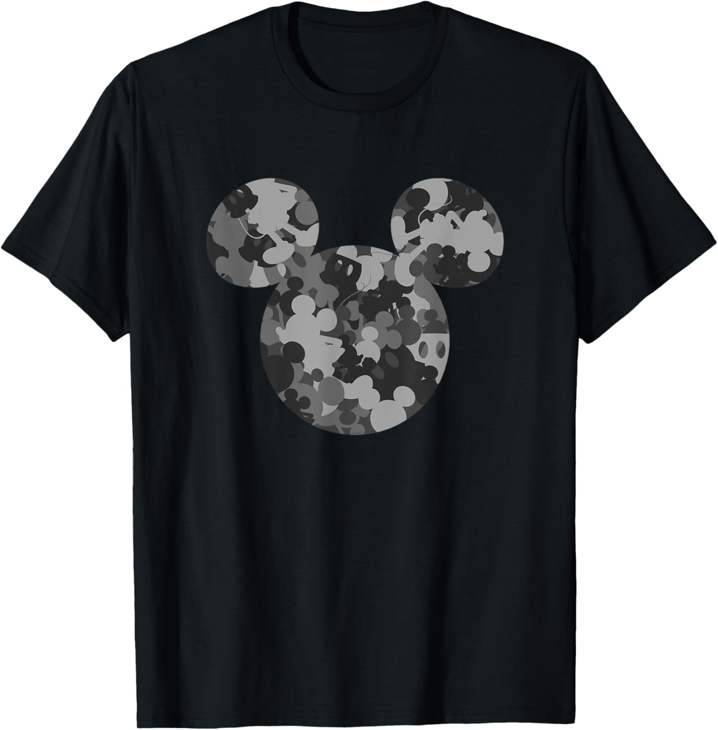 Disney Mickey Mouse Camo Gray T-Shirt for Fun and Stylish Kids - 5