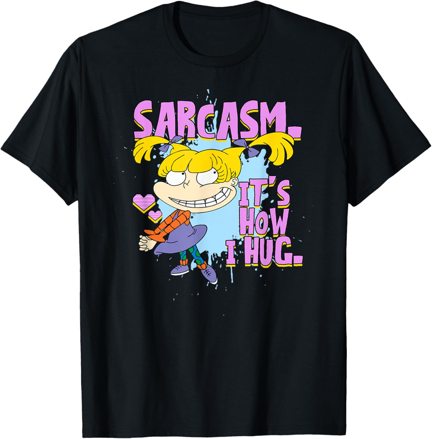 Mademark x Rugrats Angelica Sarcasm T-Shirt for Fun-Loving Fans - 4