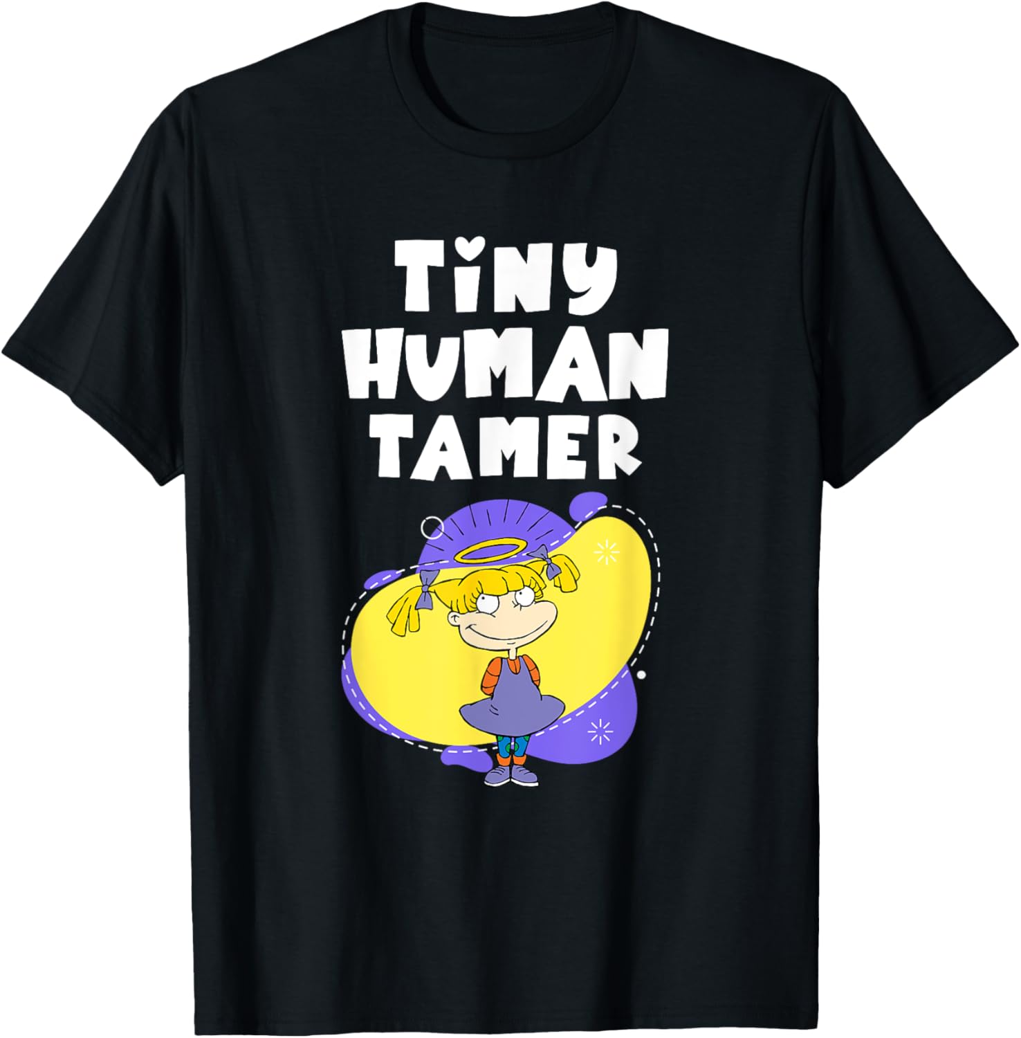 Mademark Rugrats Angelica Tiny Human Tamer Girl Mom T-Shirt - 5