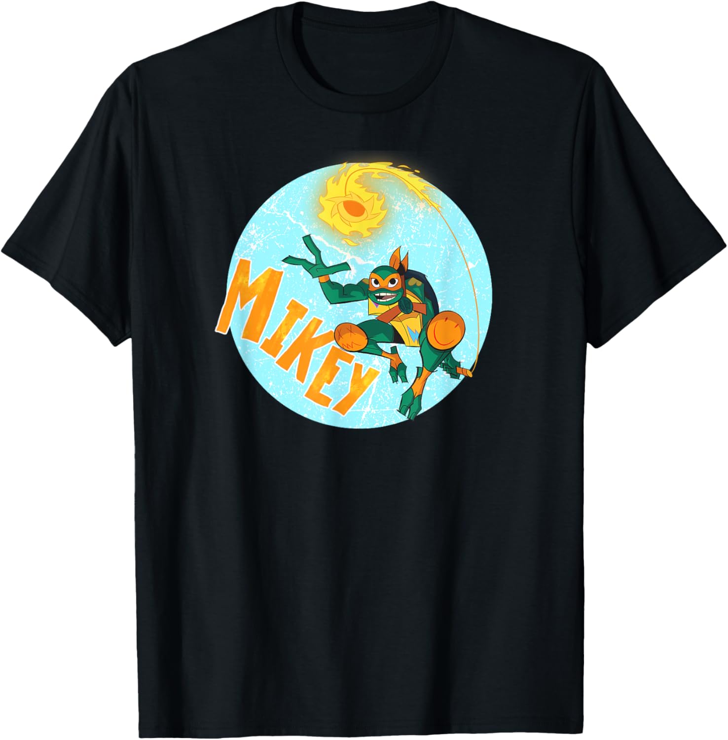 Mademark Teenage Mutant Ninja Turtles Michelangelo Mikey T-Shirt - 1