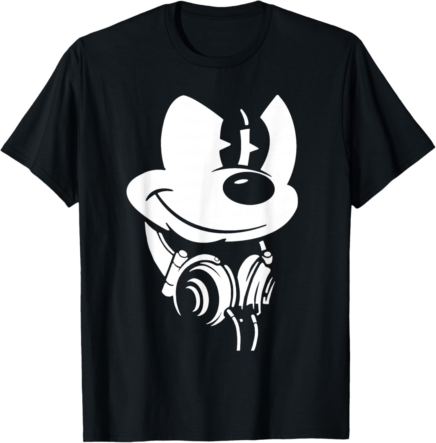 Disney Mickey Mouse Headphones T-Shirt for Fans of Fun Fashion - 3