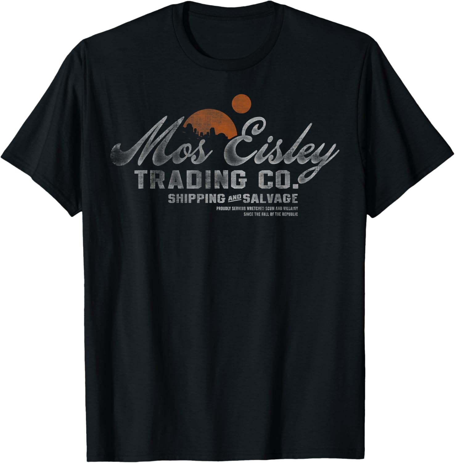 Star Wars Mos Eisley Trading Co T-Shirt for Fans of Galaxy Adventures - 4