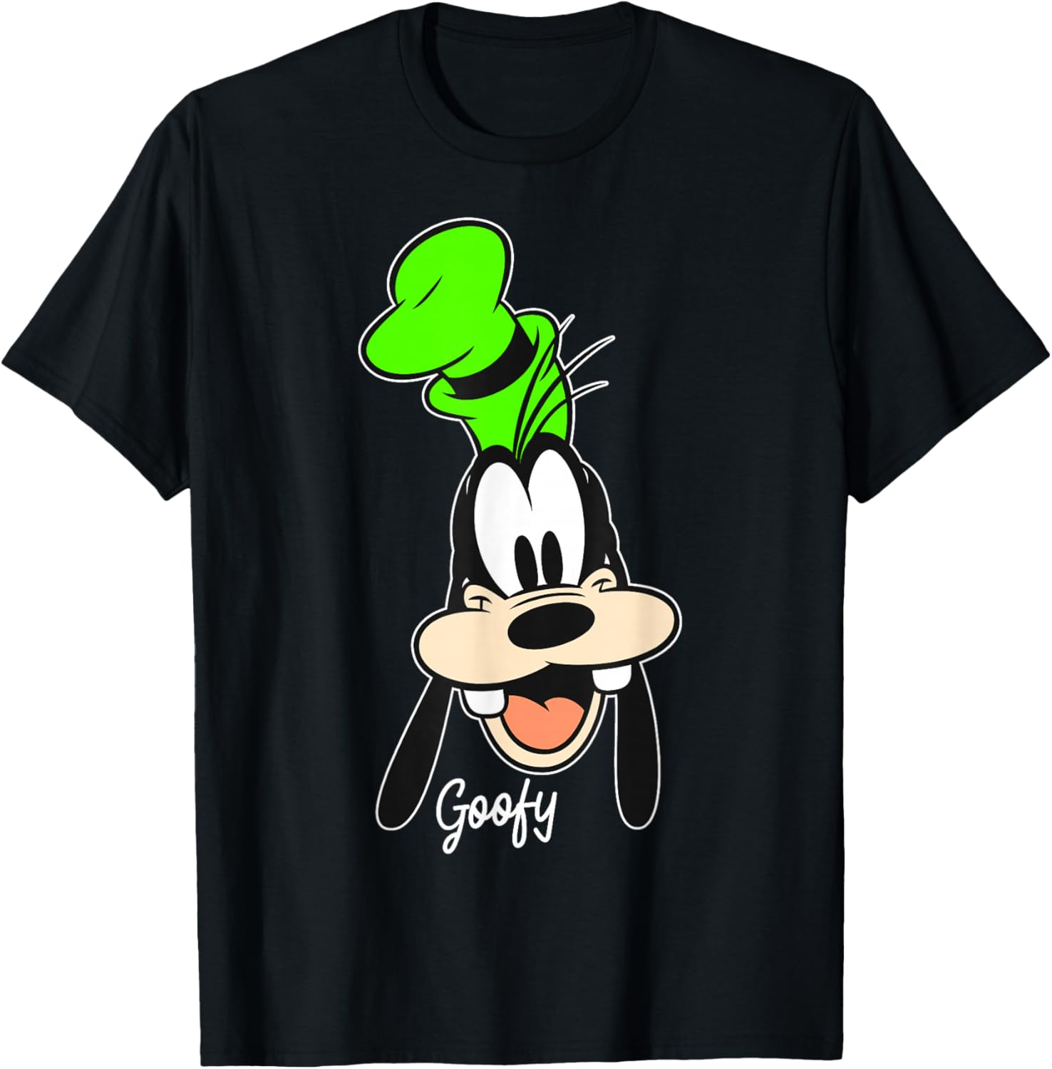 Disney Mickey and Friends Goofy Vintage Big Face T-Shirt for Fans - 4