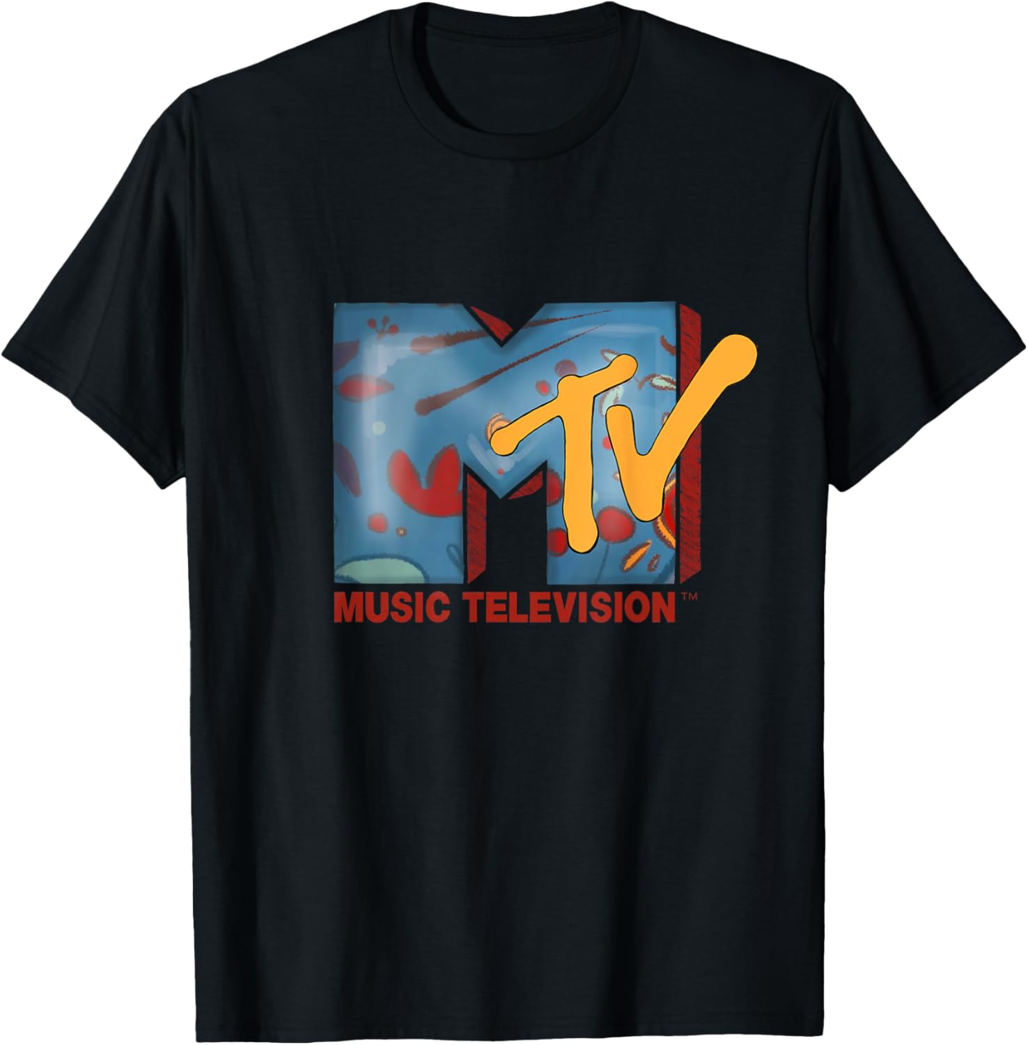Mademark x MTV Scandinavian Folk Art Logo T-Shirt for Unique Style - 1
